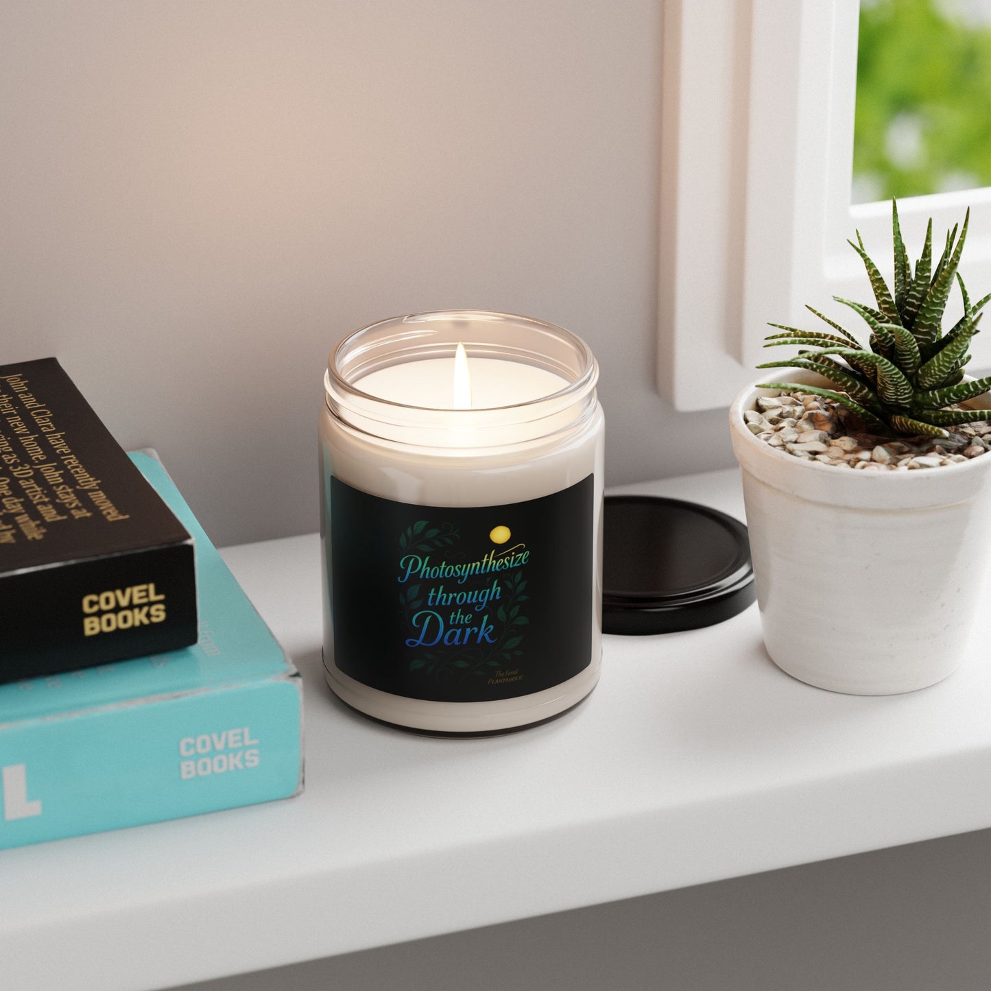 Photosynthesize Through the Dark Scented Soy Candle | Relaxing Aromatherapy Candle, Cozy Home Decor, Gift for Nature Lovers, Self-Care [...]
