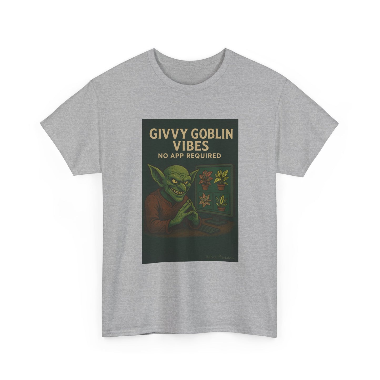 Gobby Goblin Vibes Tee, Unisex T-Shirt, Halloween Costume, Fun Apparel, Gifts for Him, Festival Wear, Graphic Tee