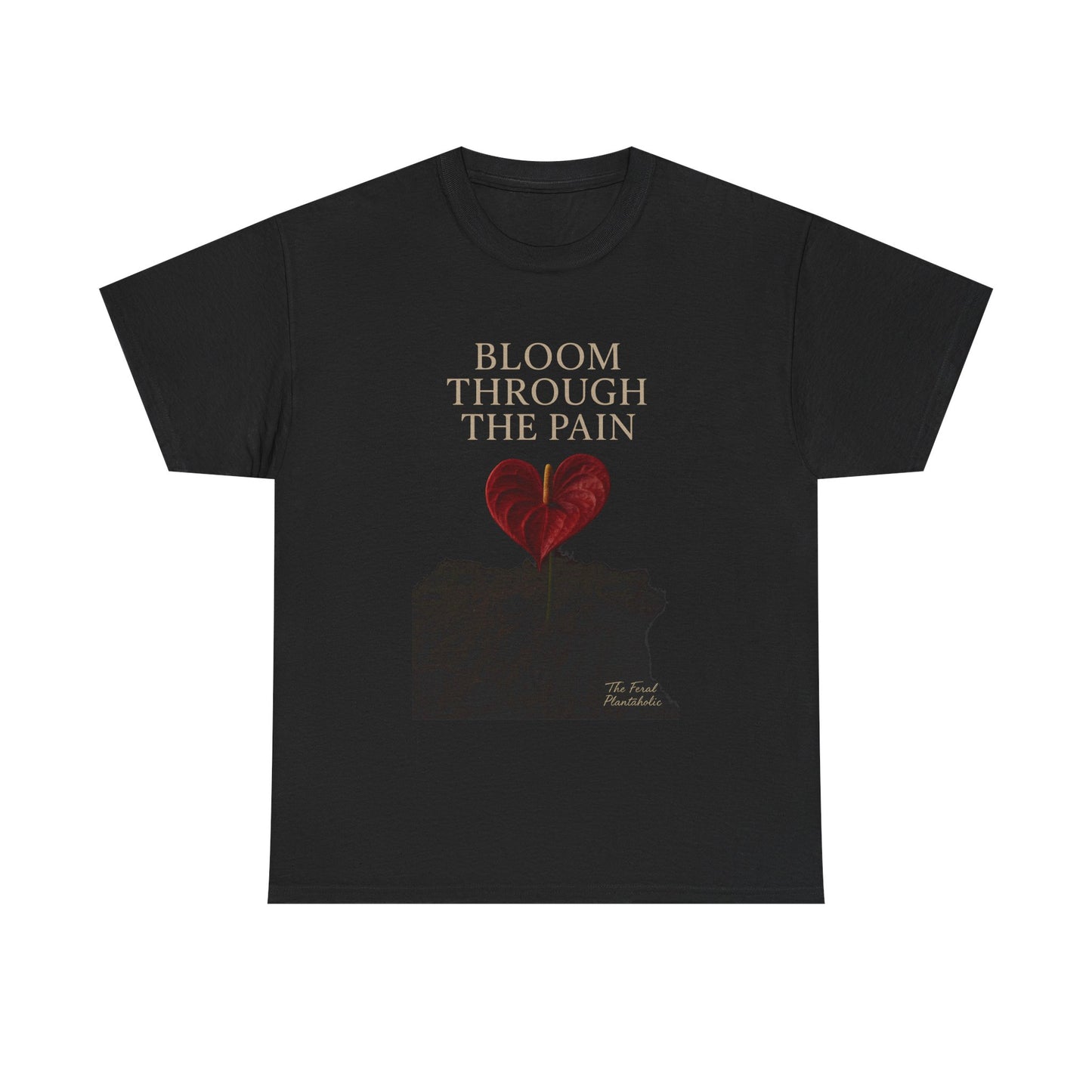 Bloom Through the Pain Unisex Heavy Cotton Tee | Inspirational Shirt, Motivational T-Shirt, Gift for Recovery, Grief Support, Mental [...]