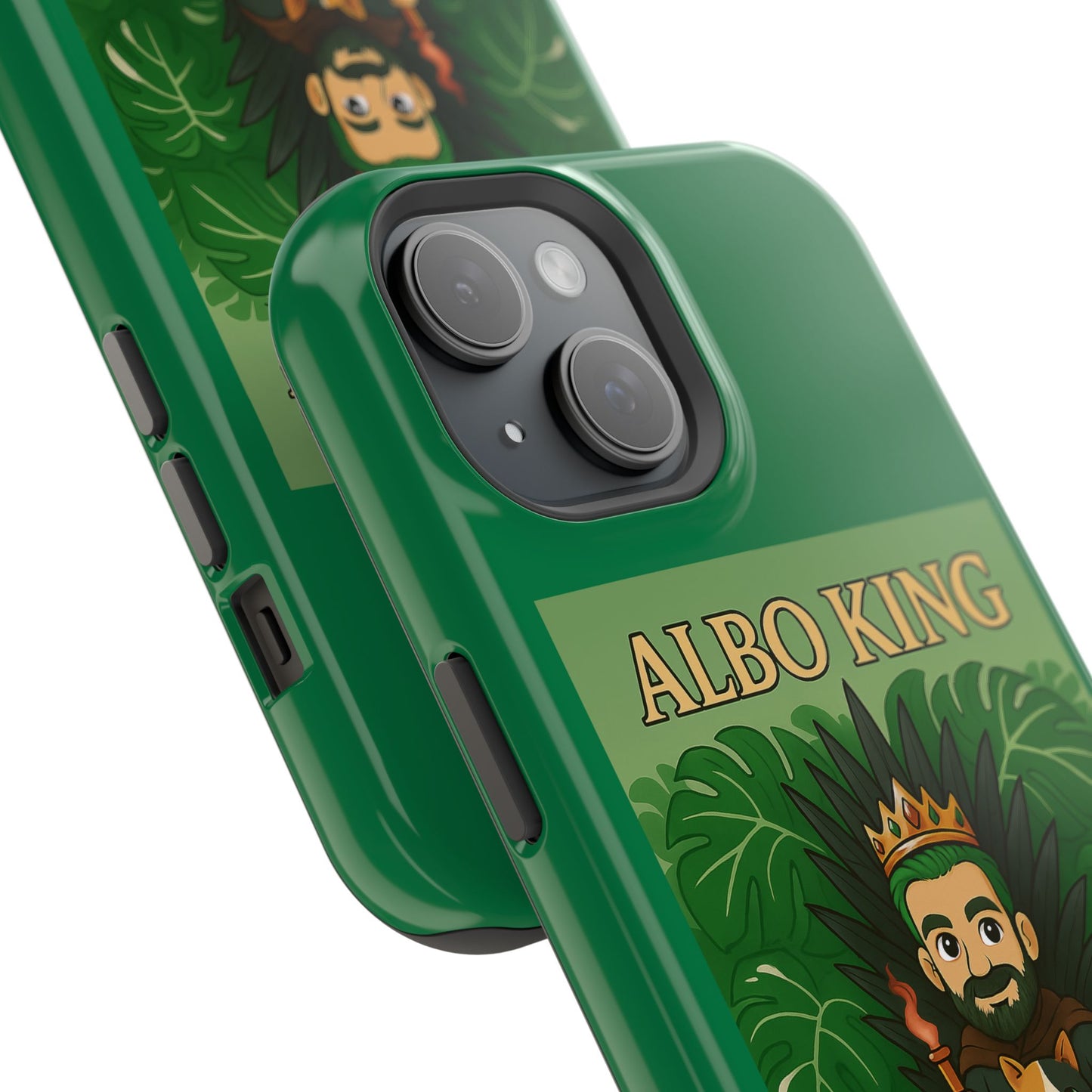 Impact-Resistant Phone Case — "Albo King" Jumanji Guardian Design