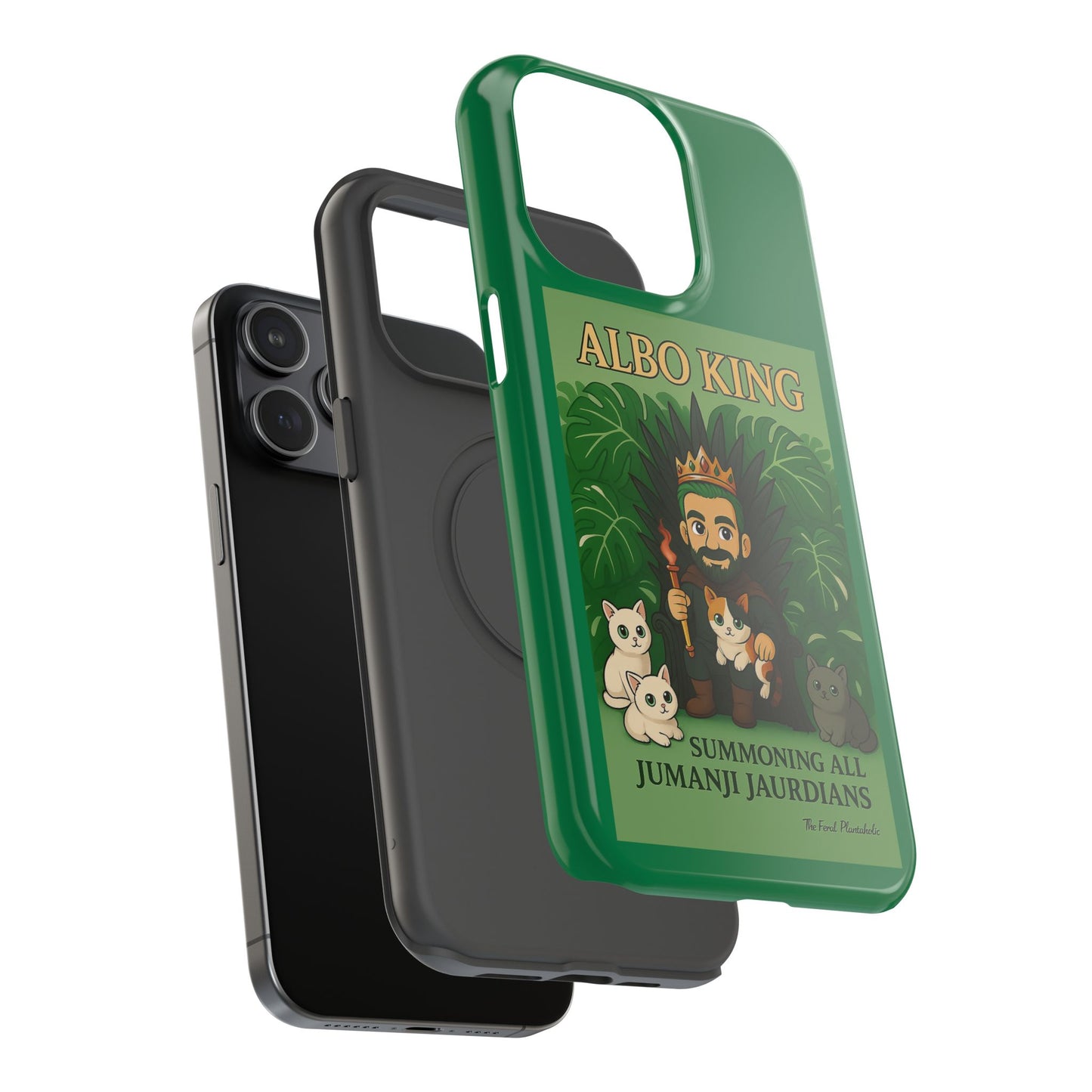 Impact-Resistant Phone Case — "Albo King" Jumanji Guardian Design