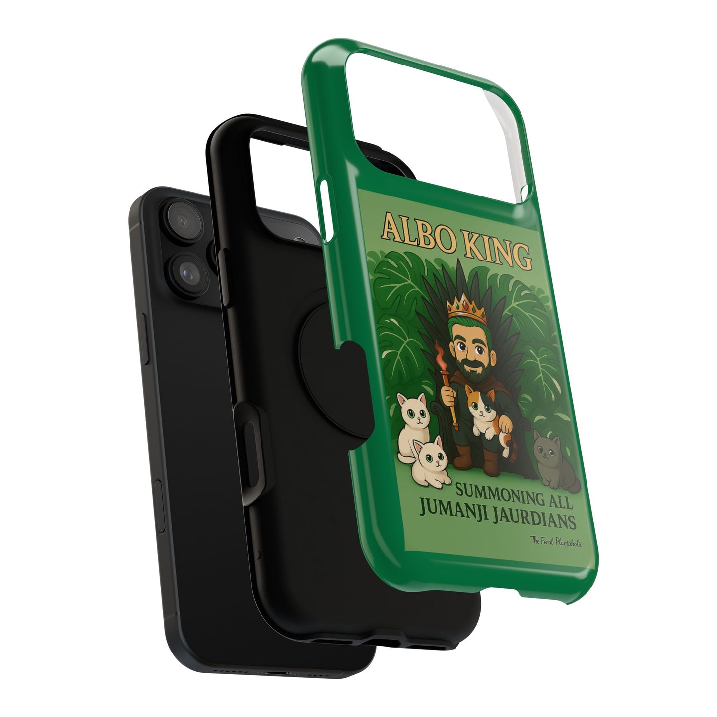 Impact-Resistant Phone Case — "Albo King" Jumanji Guardian Design