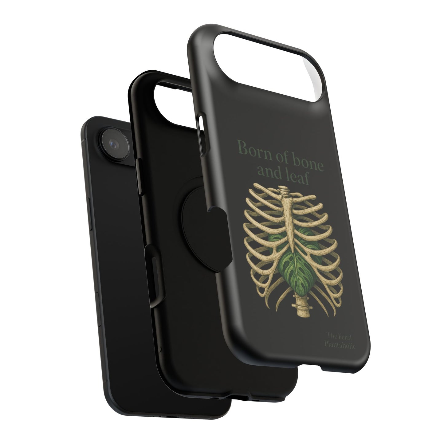 Born of Bone and Leaf Phone Case — Impact-Resistant iPhone Cover