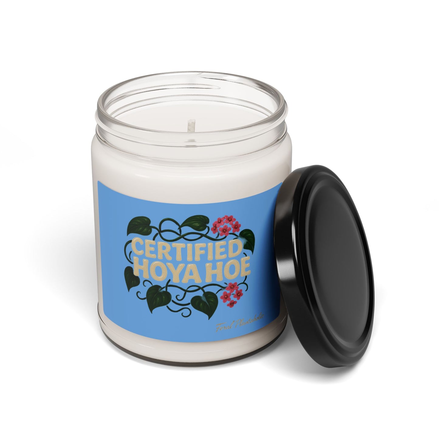 Certified Hoya Hoe Scented Soy Candle, Perfect Gift for Plant Lovers, Home Decor, Relaxation, Self-Care, Birthday, Housewarming