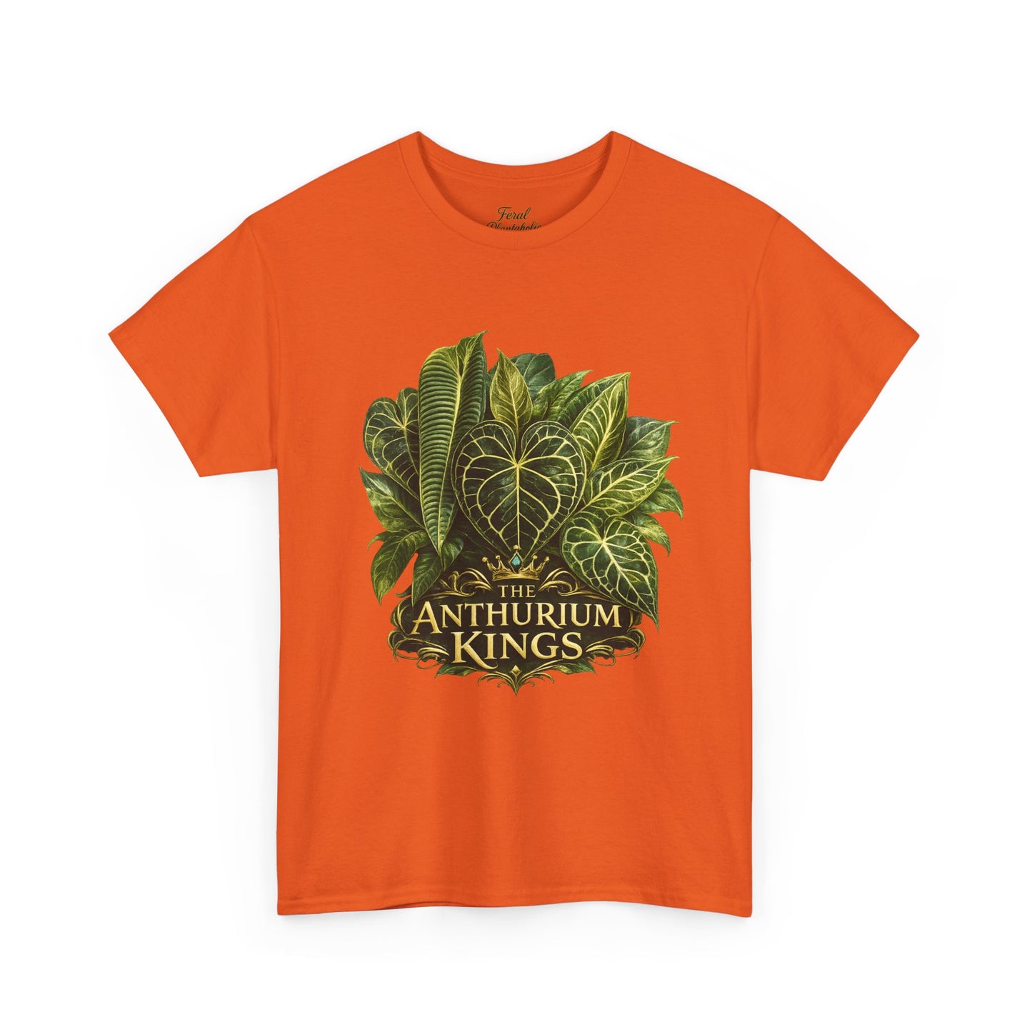 Anthurium Kings Tee — Botanical Green Leaf Plant Lover T-Shirt