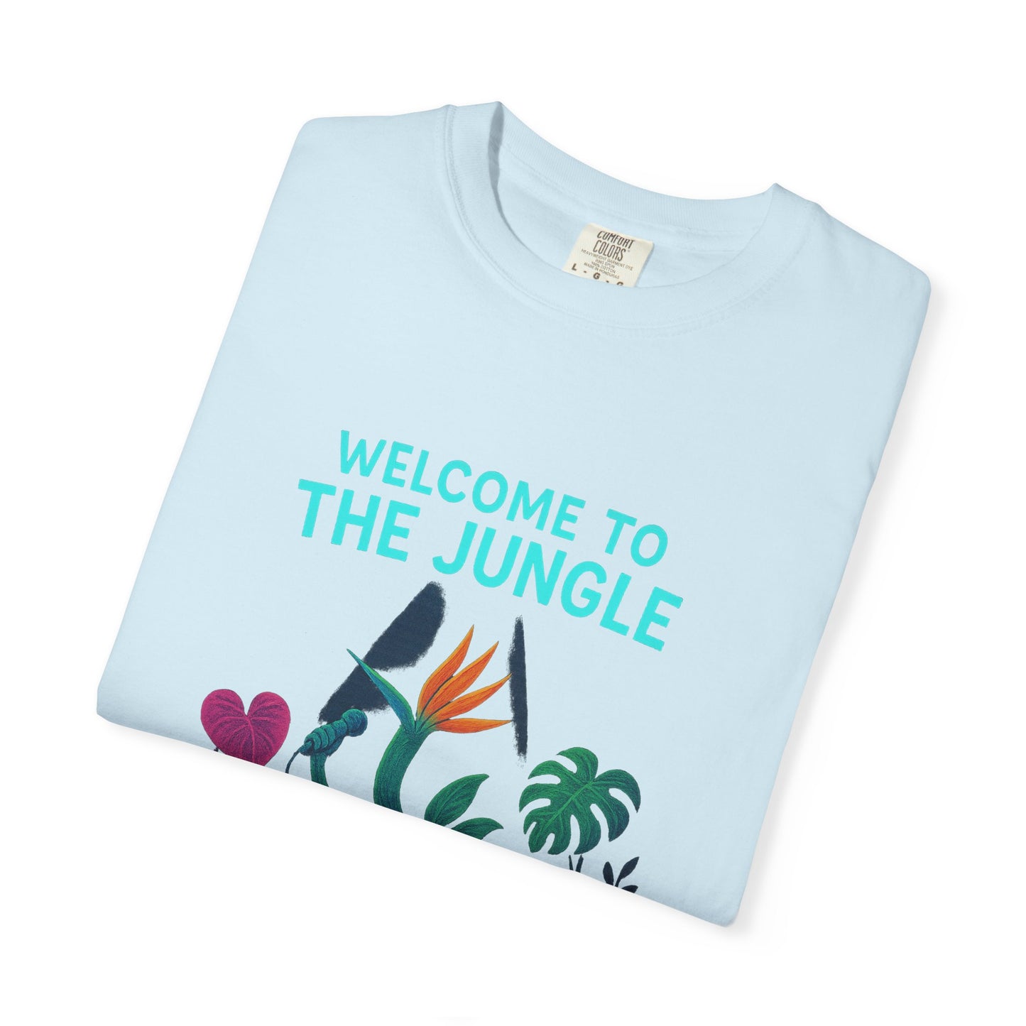 Welcome to the Jungle T-Shirt - Vibrant Unisex Tees for Nature Lovers, Music Festivals, Summer, Gifts, Eco-Friendly Fashion
