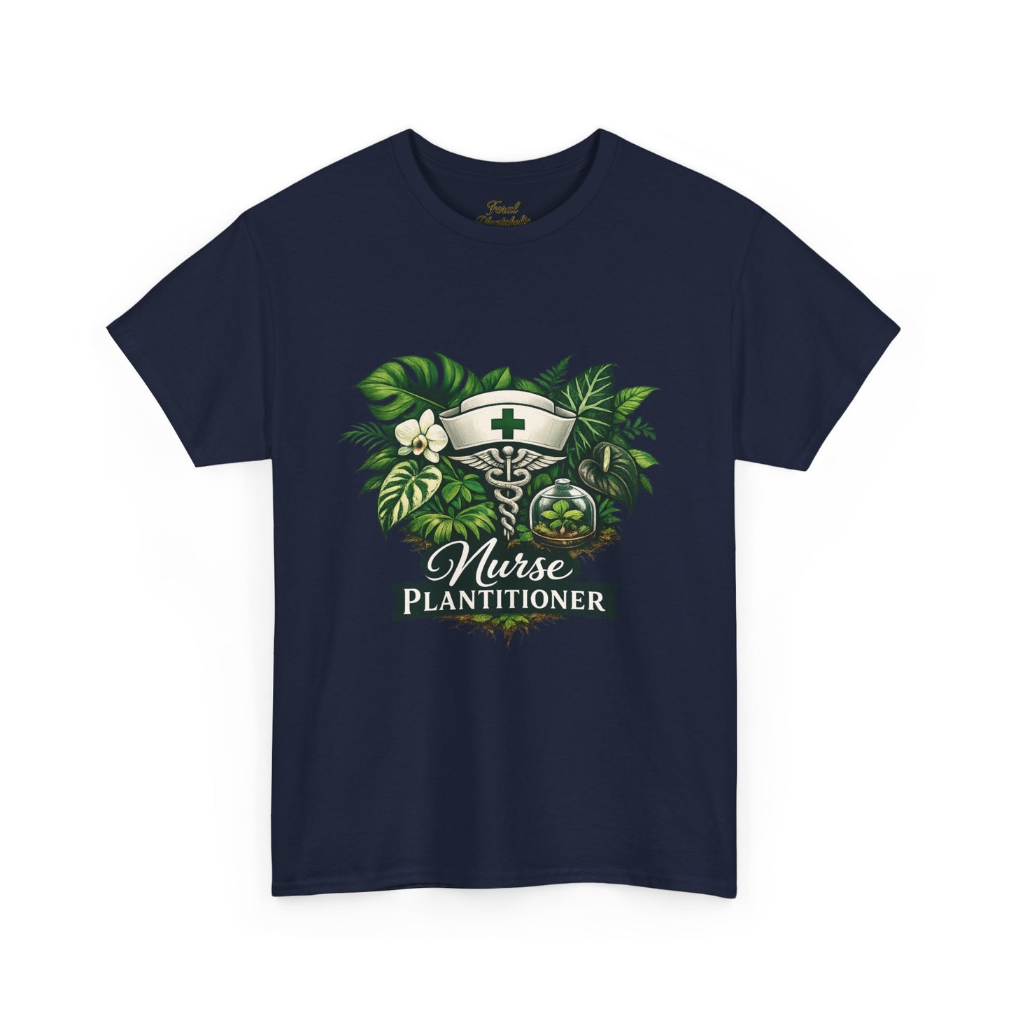 Nurse Plantitioner T‑Shirt — Botanical Nurse Graphic Tee