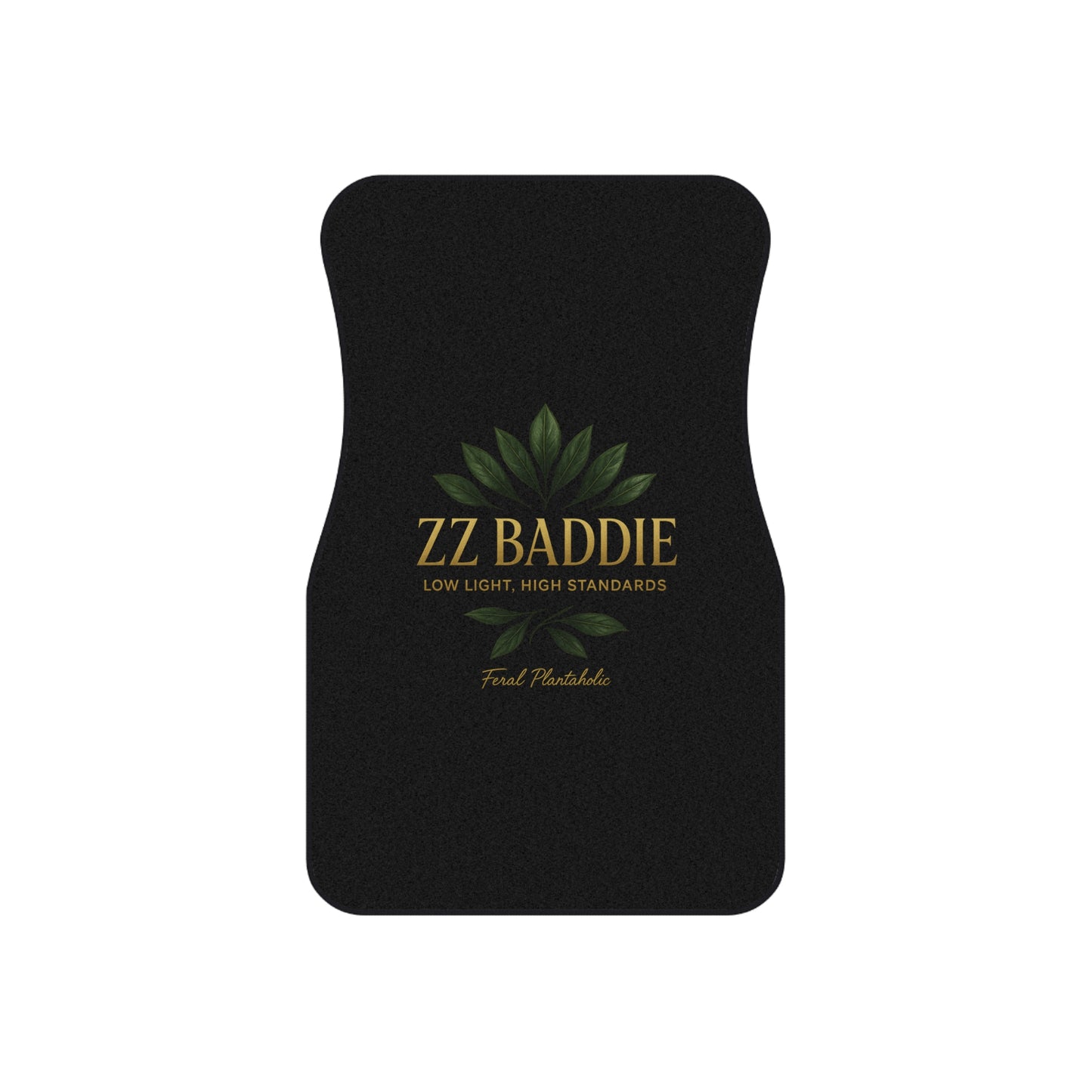 Stylish Car Mats - ZZ BADDIE Design, Custom Car Accessories, Trendy Mat Set, Gift for Car Lovers, Durable Floor Mats, Unique Car Decor