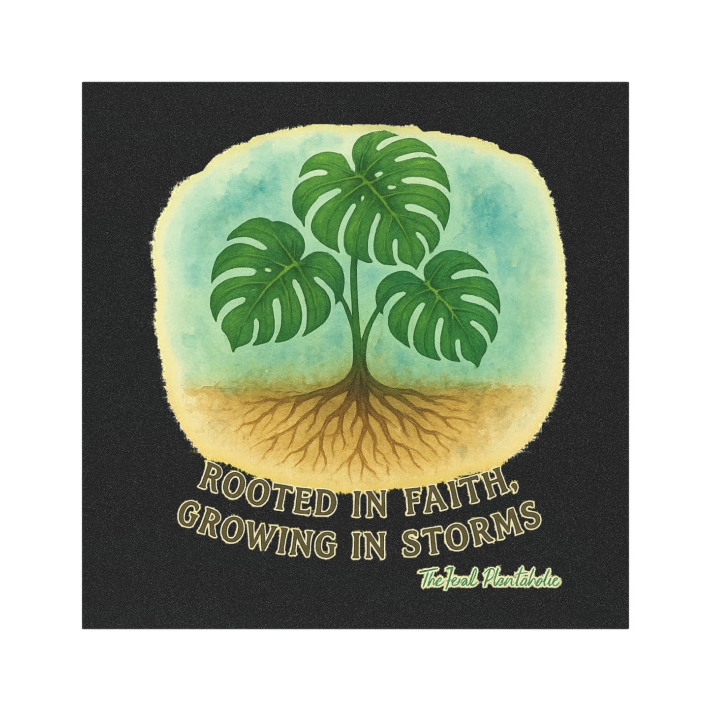 Tropical Faith Car Magnets - Rooted in Faith, Perfect for Nature Lovers, Car Decor, Gift for Adventurers, Summer Road Trips, Travel [...]