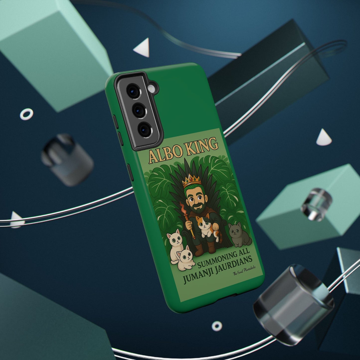 Impact-Resistant Phone Case — "Albo King" Jumanji Guardian Design