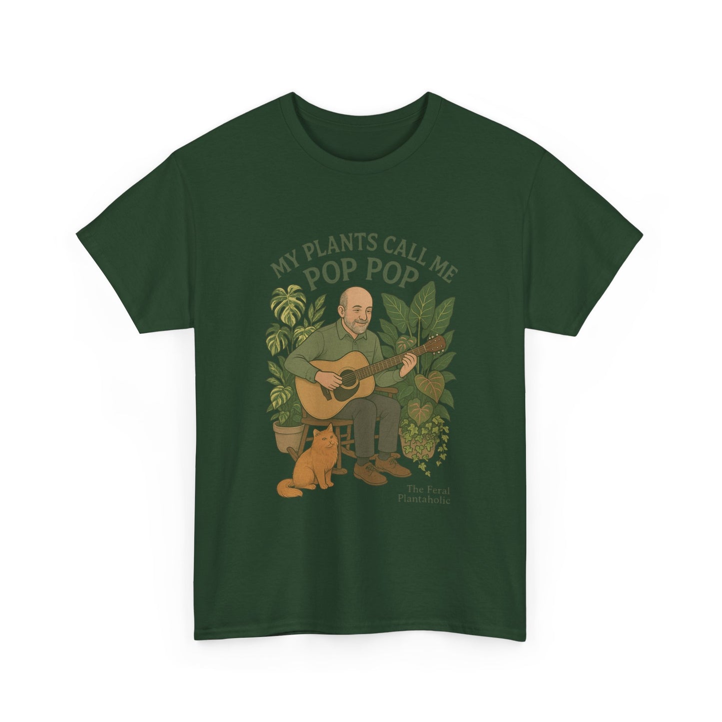 My Plants Call Me Pop Pop Tee, Unisex Cotton Shirt for Plant Lovers, Gift for Father's Day, Gardening T-Shirt, Casual Everyday Wear, [...]