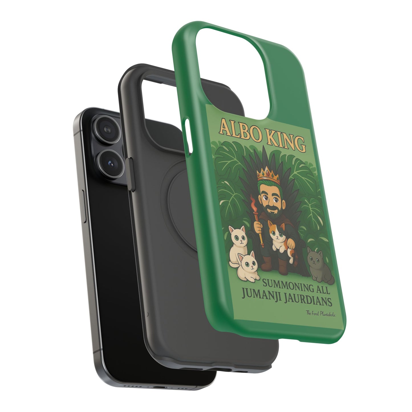 Impact-Resistant Phone Case — "Albo King" Jumanji Guardian Design