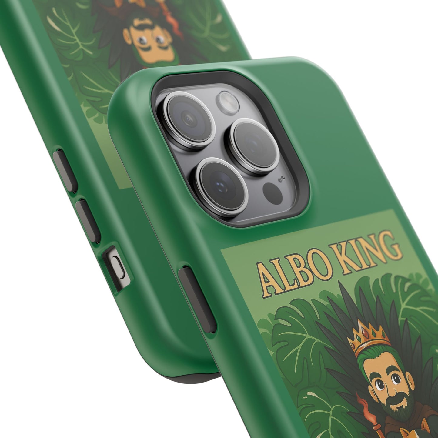 Impact-Resistant Phone Case — "Albo King" Jumanji Guardian Design