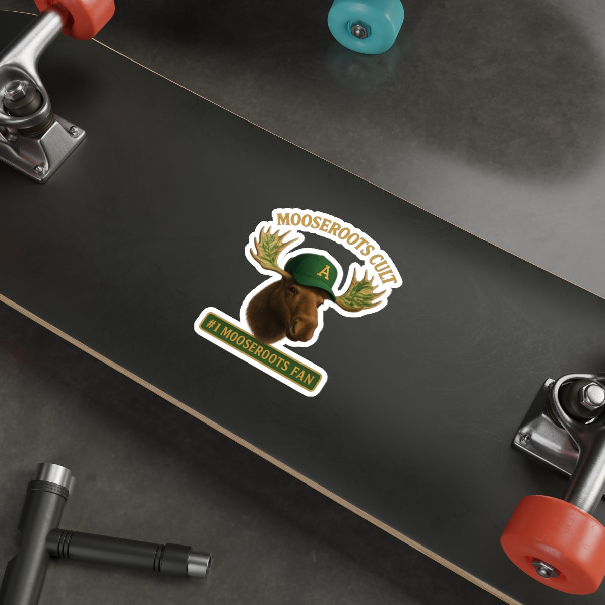 Mooseroots Cult Die-Cut Stickers - Show Your #1 Fan Spirit