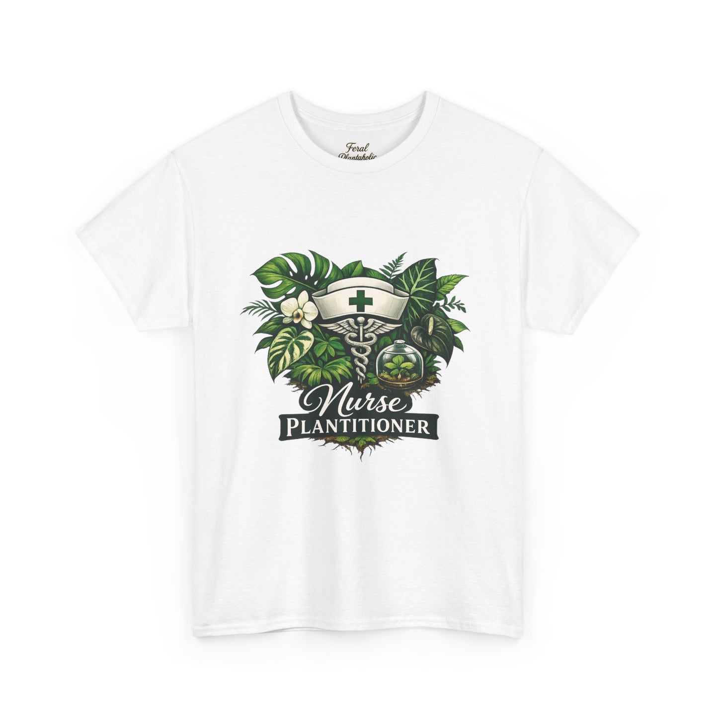 Nurse Plantitioner T‑Shirt — Botanical Nurse Graphic Tee