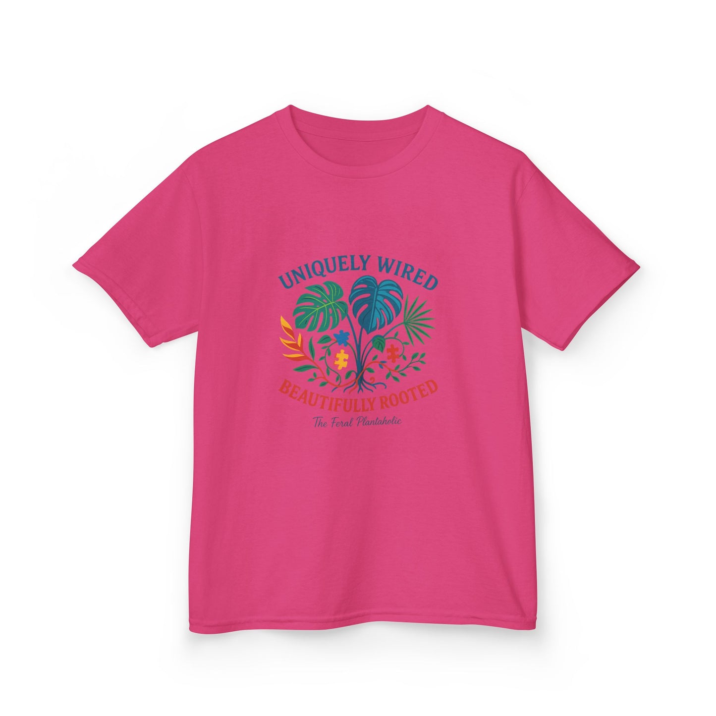 Kids Botanical Nature Tee - Uniquely Wired, Beautifully Rooted