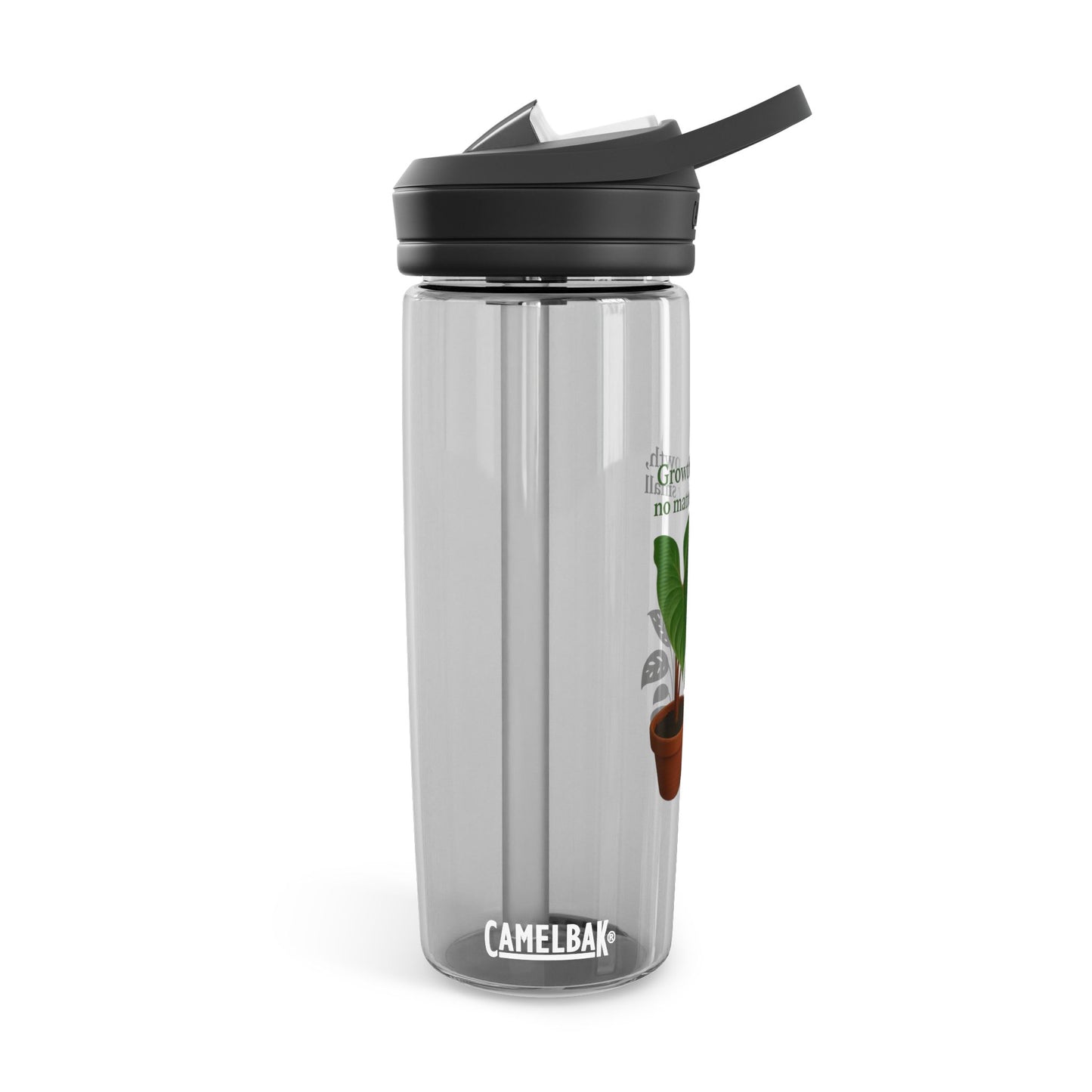 Growth-Themed Water Bottle | Eco-Friendly Hydration | Motivational Gift for Plant Lovers, Fitness Junkies, Eco-Conscious, Daily Use, Gym