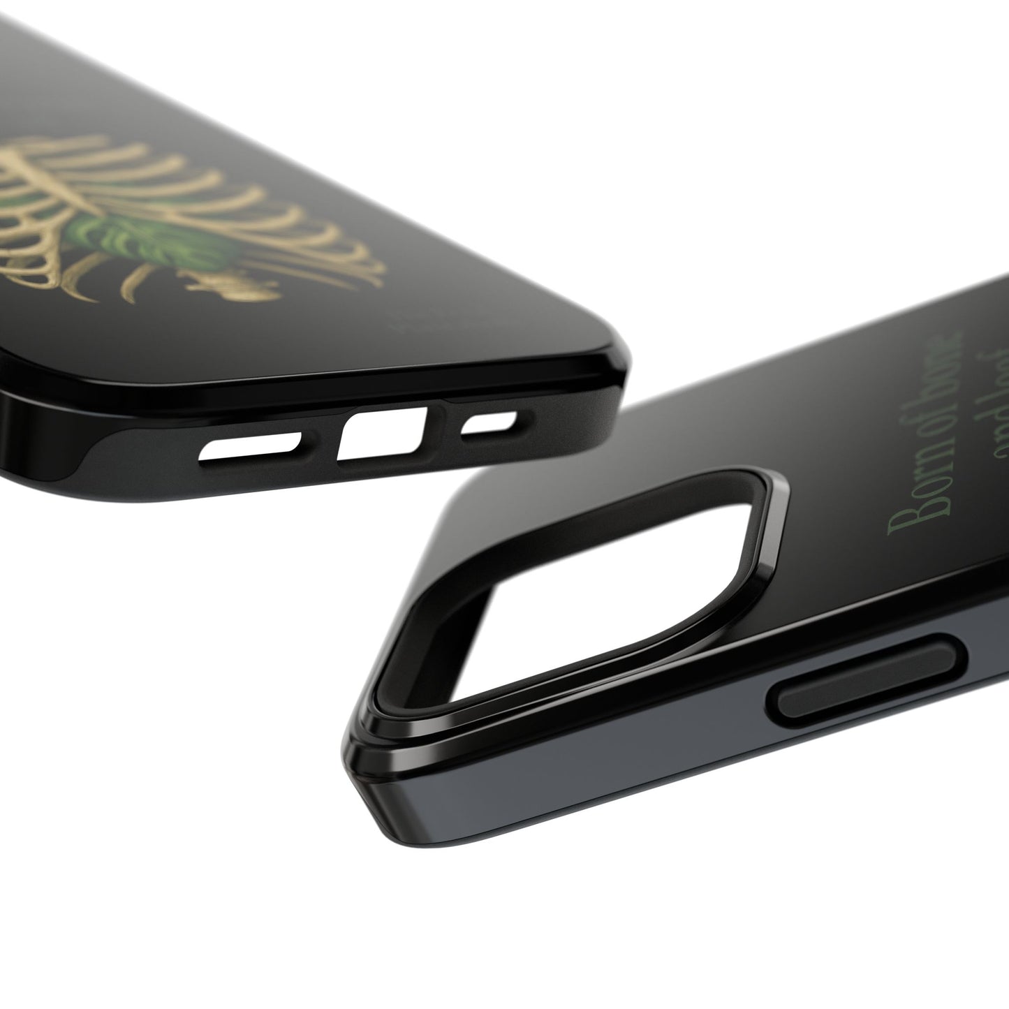 Born of Bone and Leaf Phone Case — Impact-Resistant iPhone Cover