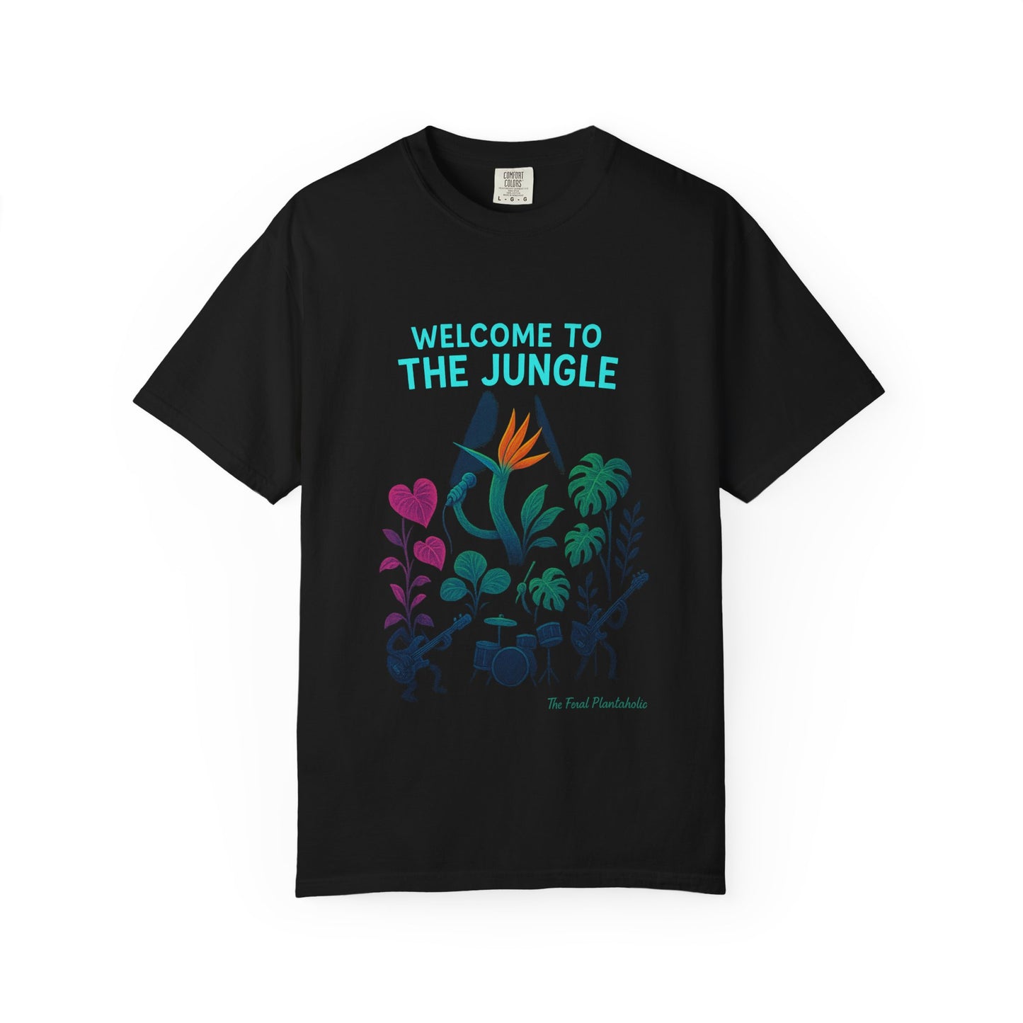 Welcome to the Jungle T-Shirt - Vibrant Unisex Tees for Nature Lovers, Music Festivals, Summer, Gifts, Eco-Friendly Fashion