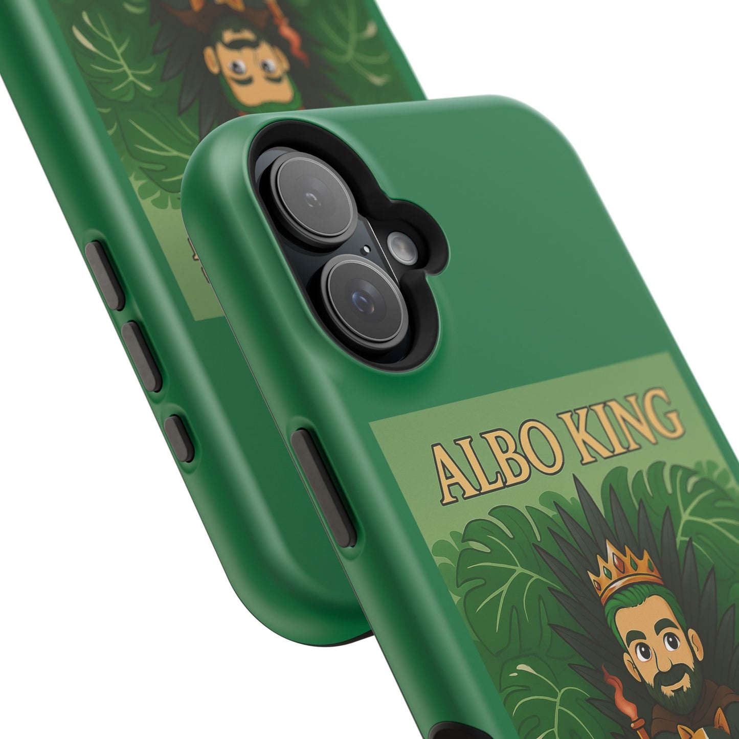 Impact-Resistant Phone Case — "Albo King" Jumanji Guardian Design