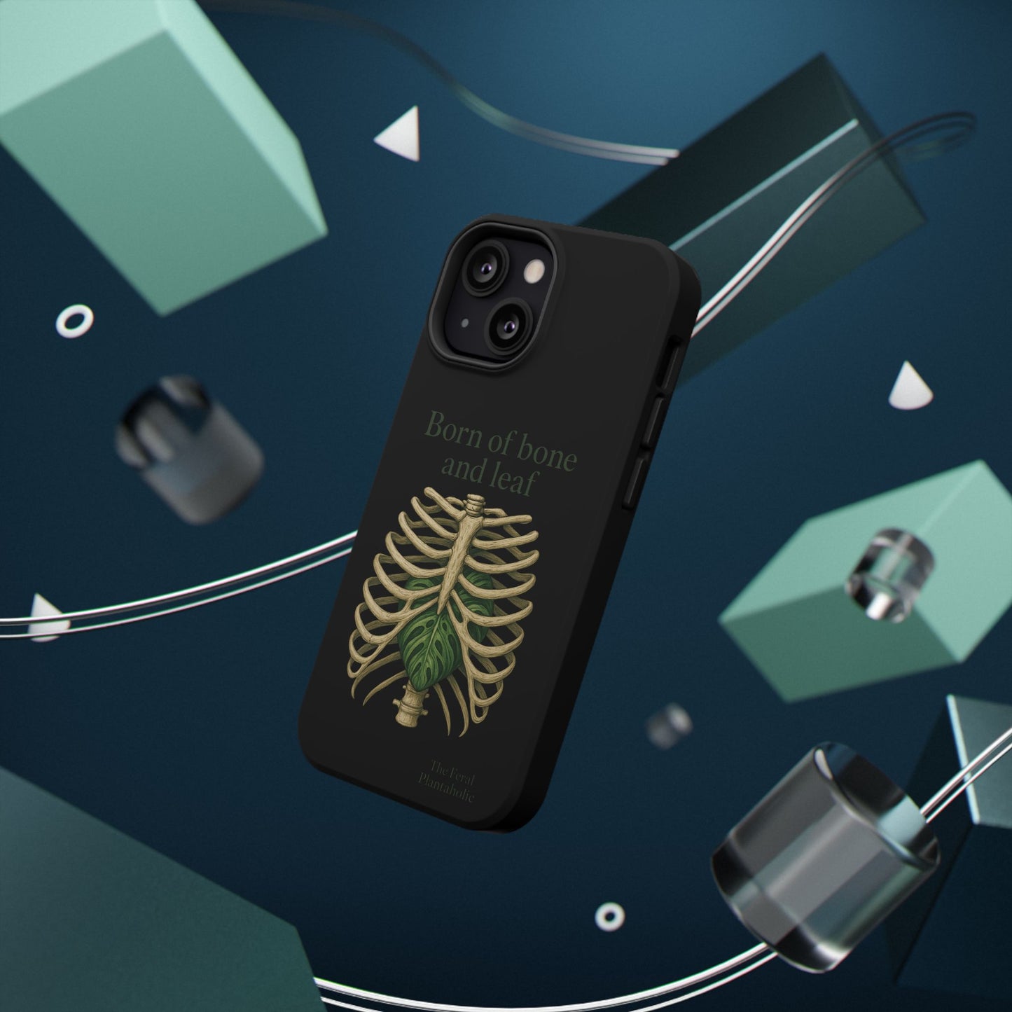 Born of Bone and Leaf Phone Case — Impact-Resistant iPhone Cover