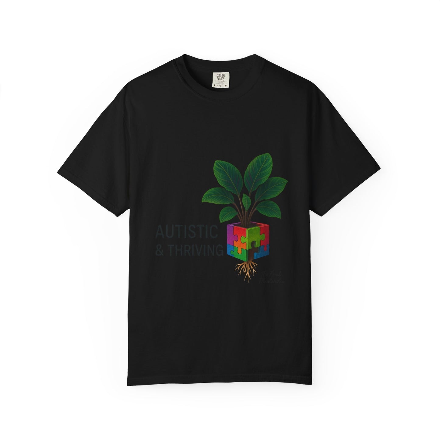 Autistic & Thriving Unisex T-Shirt, Conscious Fashion, Gift for Autism Awareness, Eco-Friendly Apparel, Positive Vibes, Everyday Wear