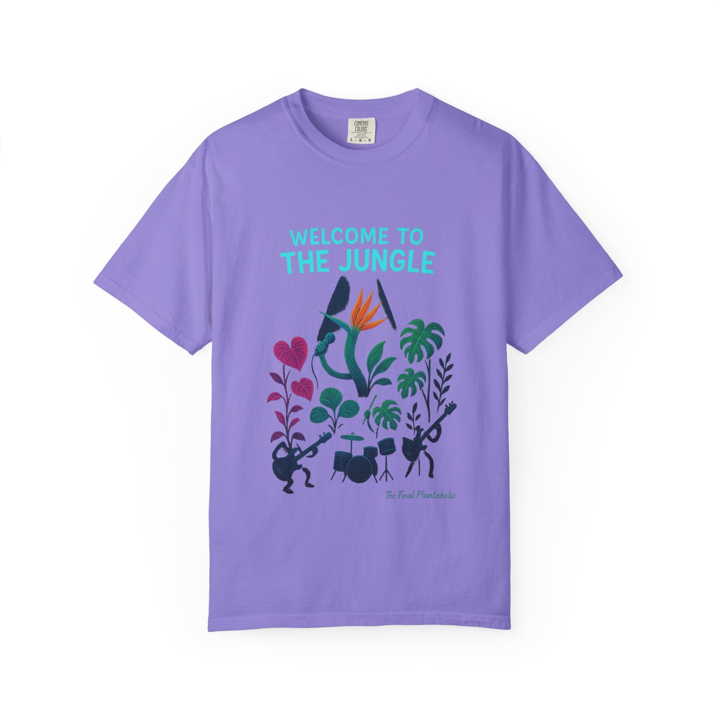 Welcome to the Jungle T-Shirt - Vibrant Unisex Tees for Nature Lovers, Music Festivals, Summer, Gifts, Eco-Friendly Fashion