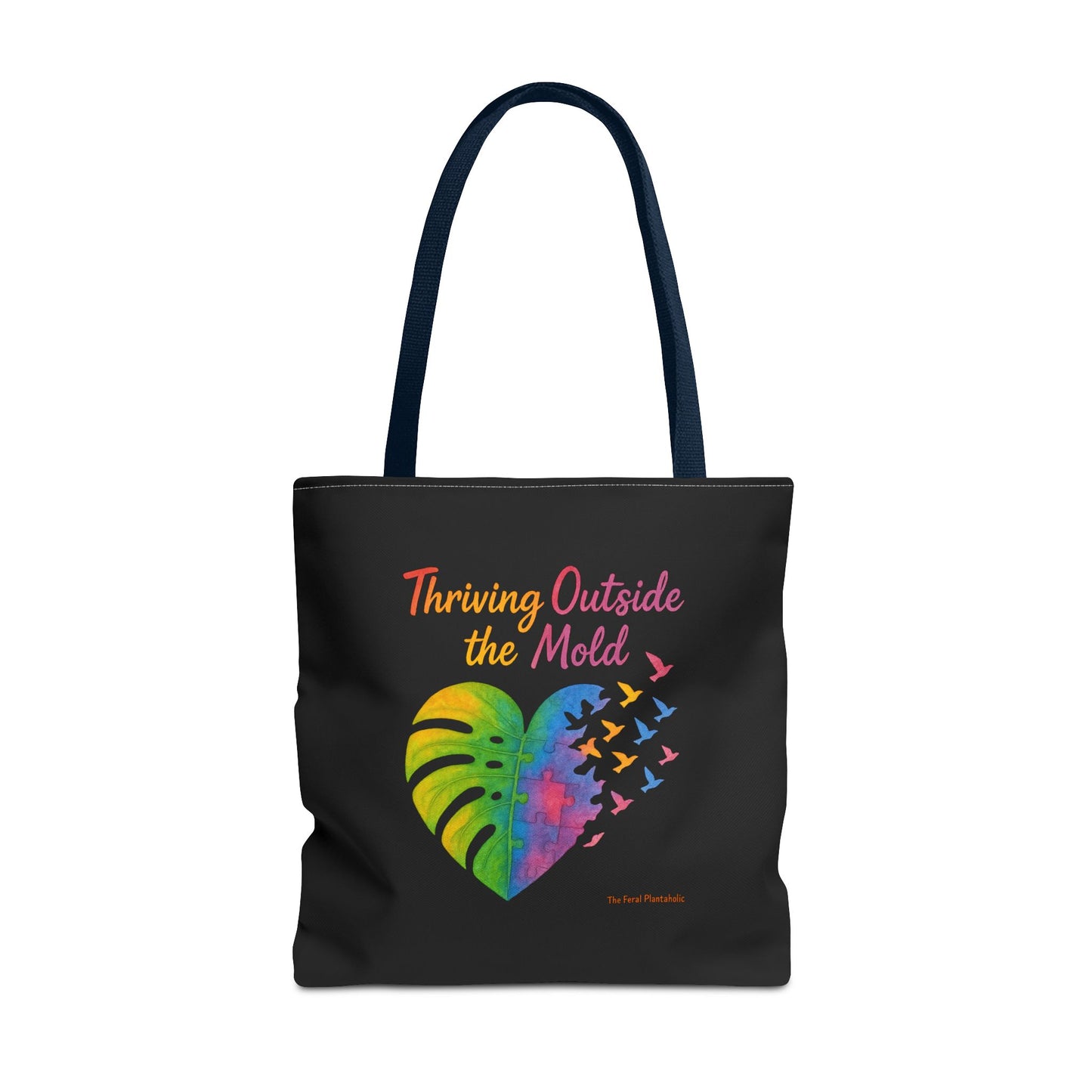 Vibrant Motivational Tote Bag | Thriving Outside the Mold | Eco-Friendly Bag, Inspirational Gift, Beach Tote, Everyday Carryall