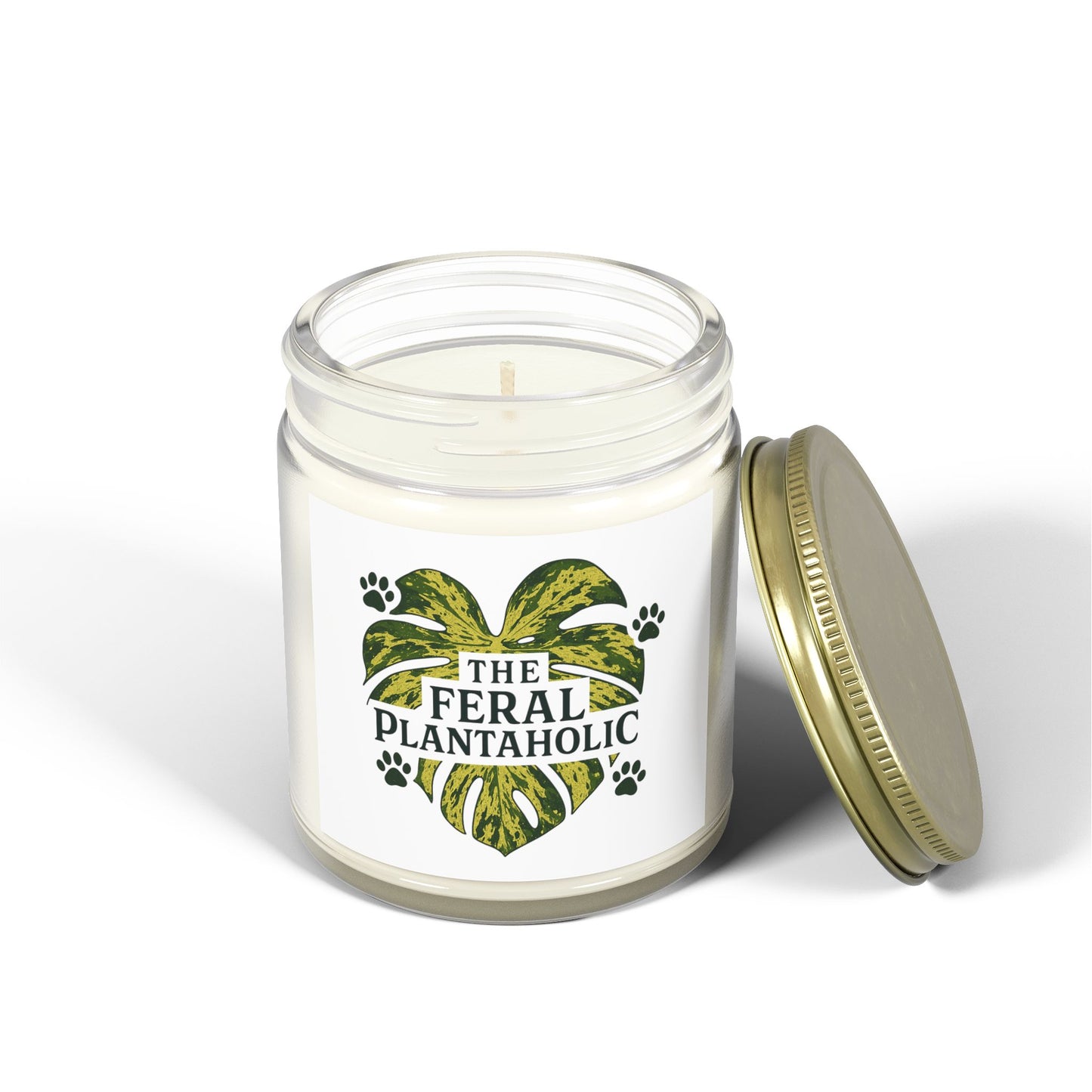 Feral Plantaholic Scented Candles, Aromatherapy, Eco-Friendly, Home Decor, Gifts for Plant Lovers