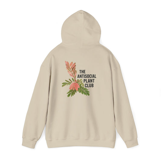 The Antisocial Plant Club Hoodie – Botanical Graphic Pullover