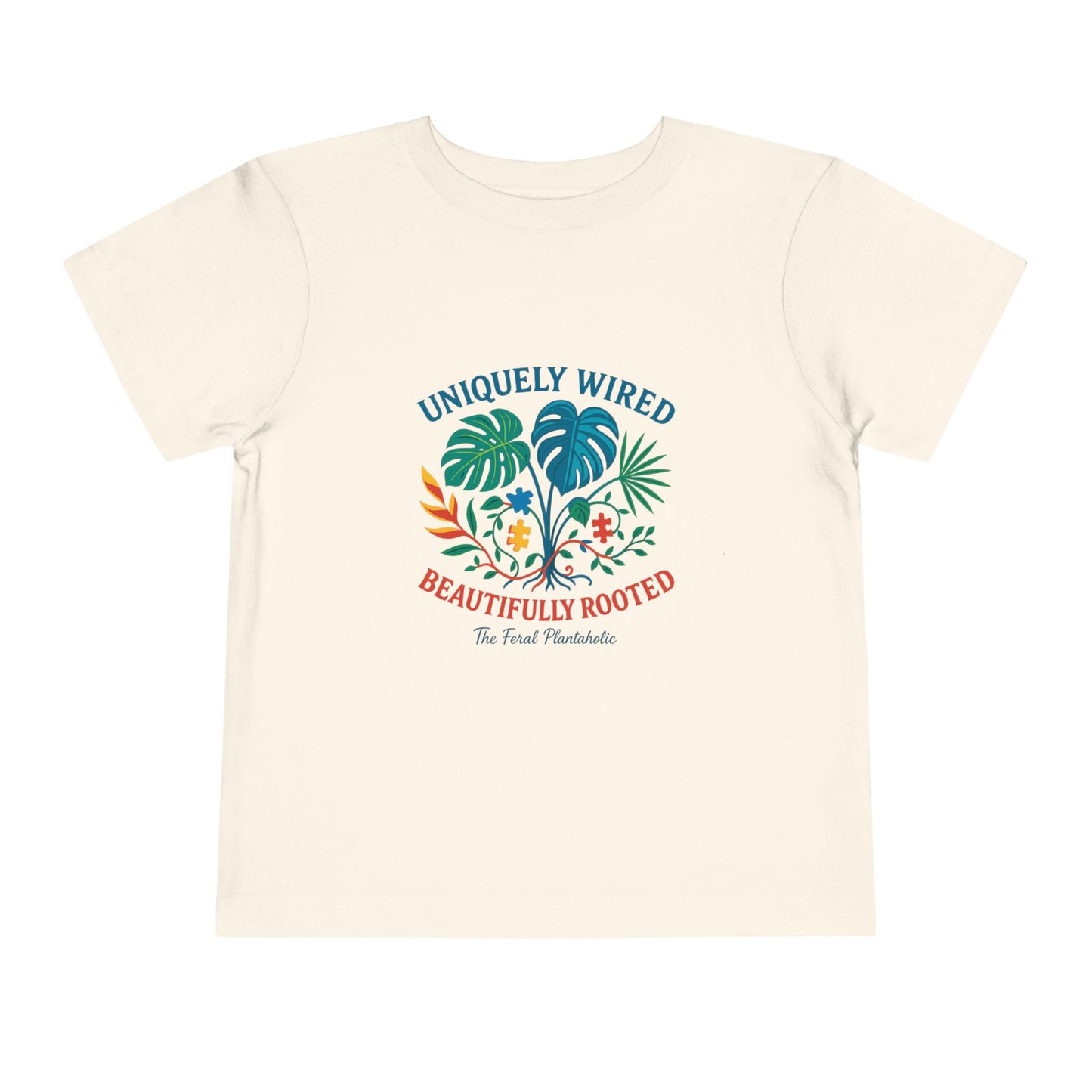Tropical Vibes Toddler Tee - Uniquely Wired, Beautifully Rooted