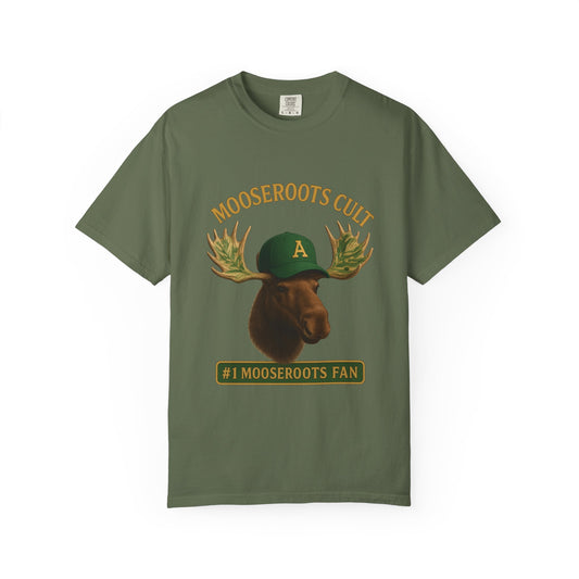 Moose Root Fan T-Shirt - Unisex Garment-Dyed Tee