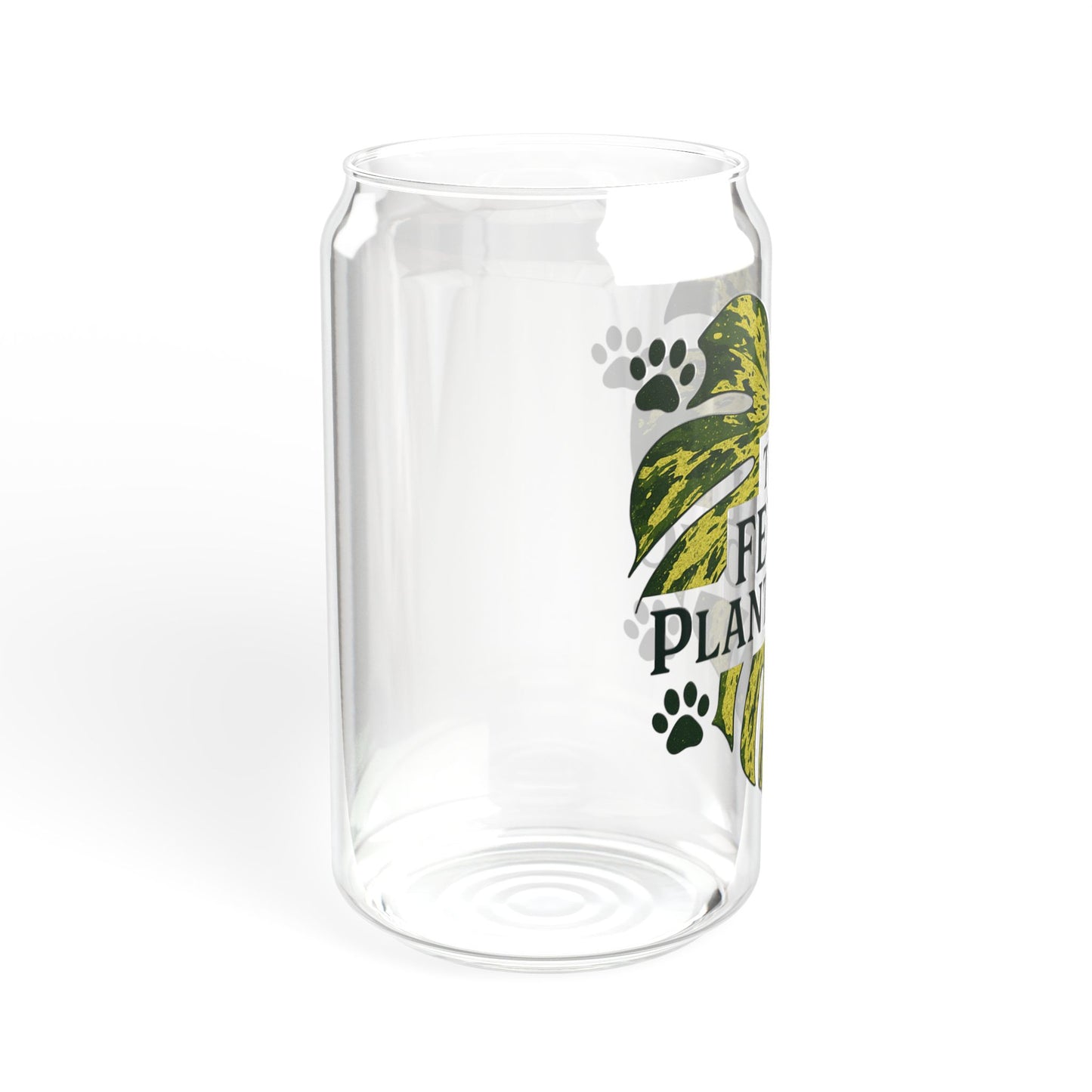 Feral Plantaholic Sipper Glass, 16oz Tropical Drinkware, Eco-Friendly Water Bottle, Cute Gift for Plant Lovers, Indoor Gardening [...]