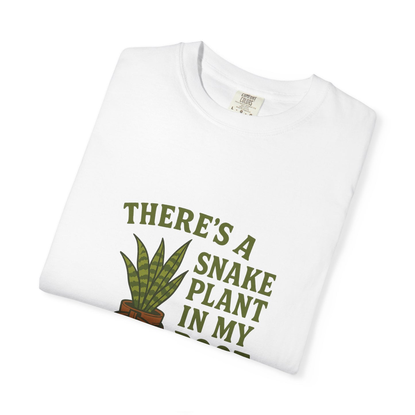 Snake Plant in My Boot T-Shirt | Unisex Garment-Dyed Tee for Plant Lovers, Gardening Gifts, Nature Vibes, Eco-Friendly Clothing, [...]