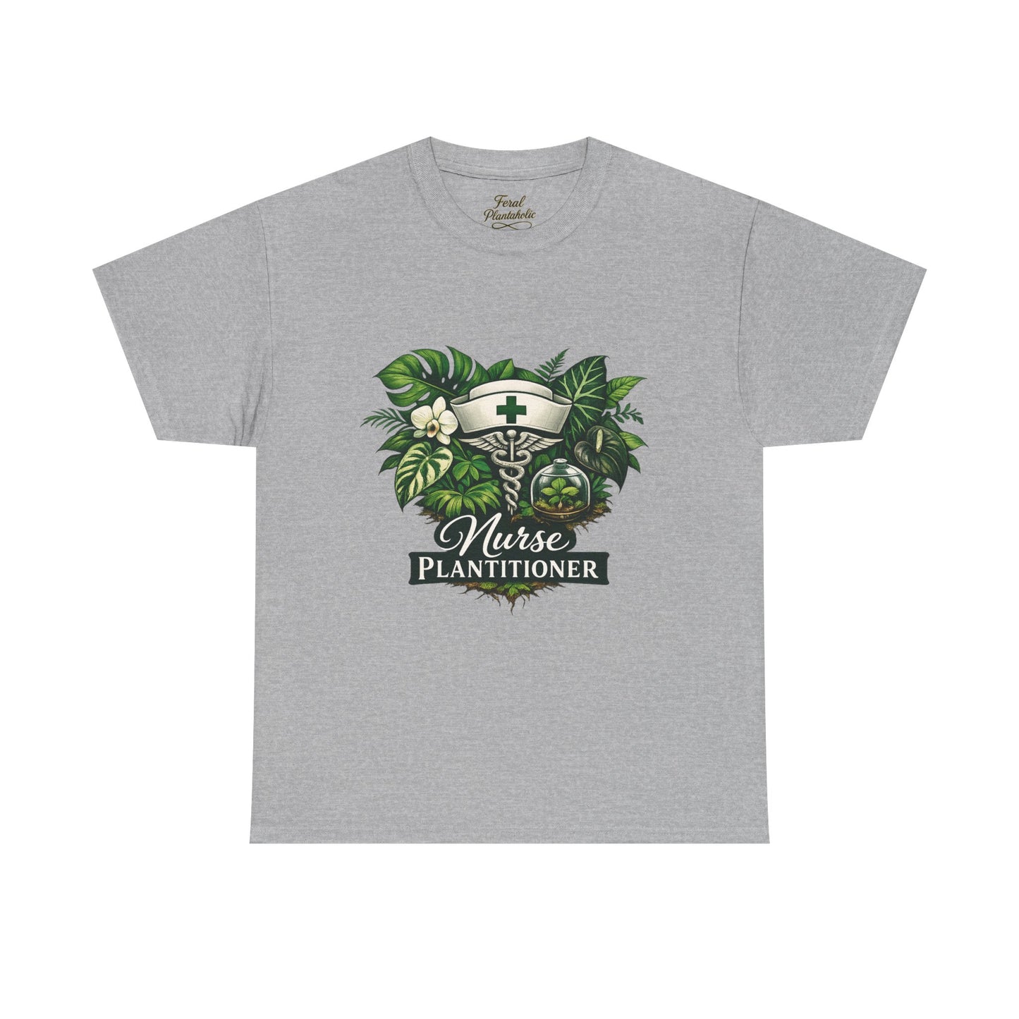 Nurse Plantitioner T‑Shirt — Botanical Nurse Graphic Tee