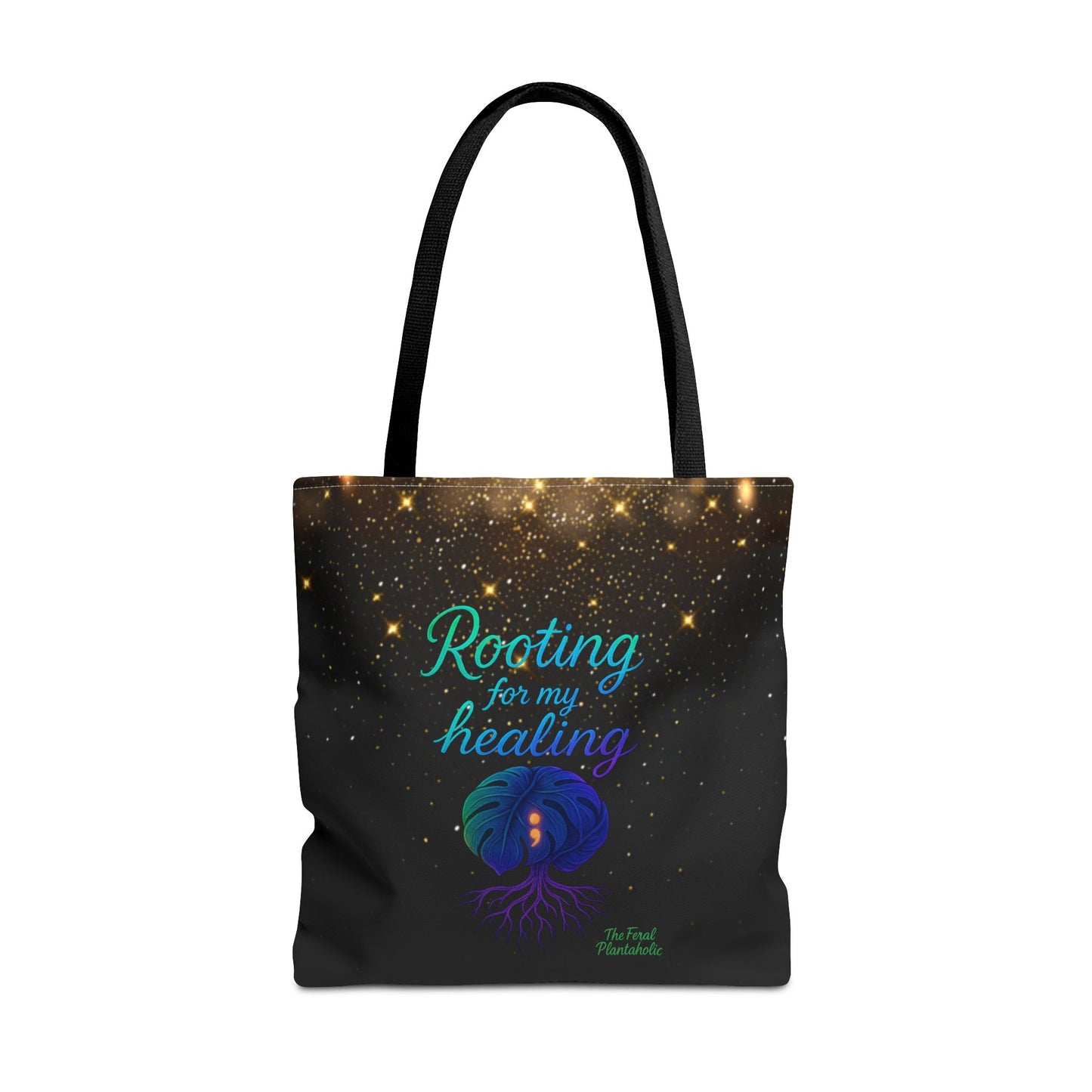Healing Affirmation Tote Bag, Empowering Tote, Gift for Wellness, Inspirational Bag, Motivational Tote, Self-Care Accessory