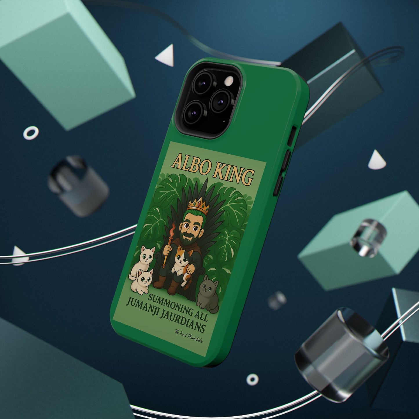 Impact-Resistant Phone Case — "Albo King" Jumanji Guardian Design