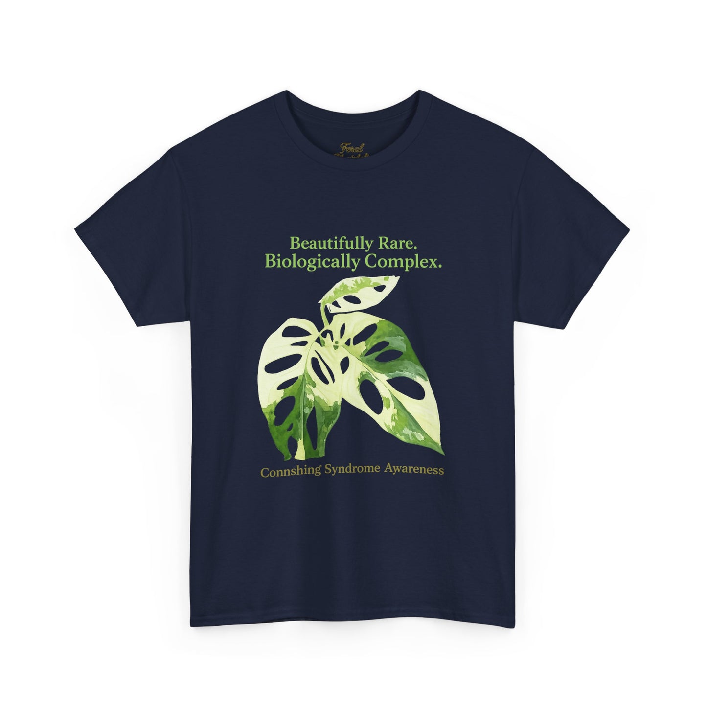 Monstera 'Beautifully Rare' Awareness Tee — Cornelia de Lange Syndrome