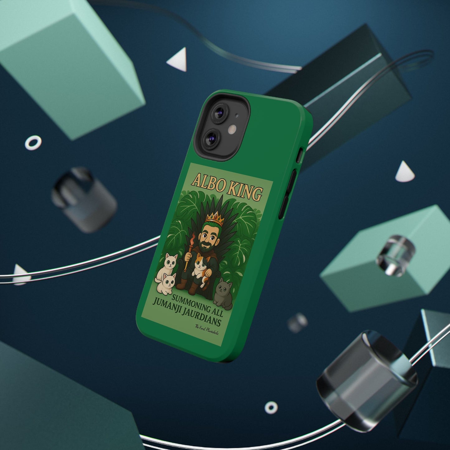 Impact-Resistant Phone Case — "Albo King" Jumanji Guardian Design