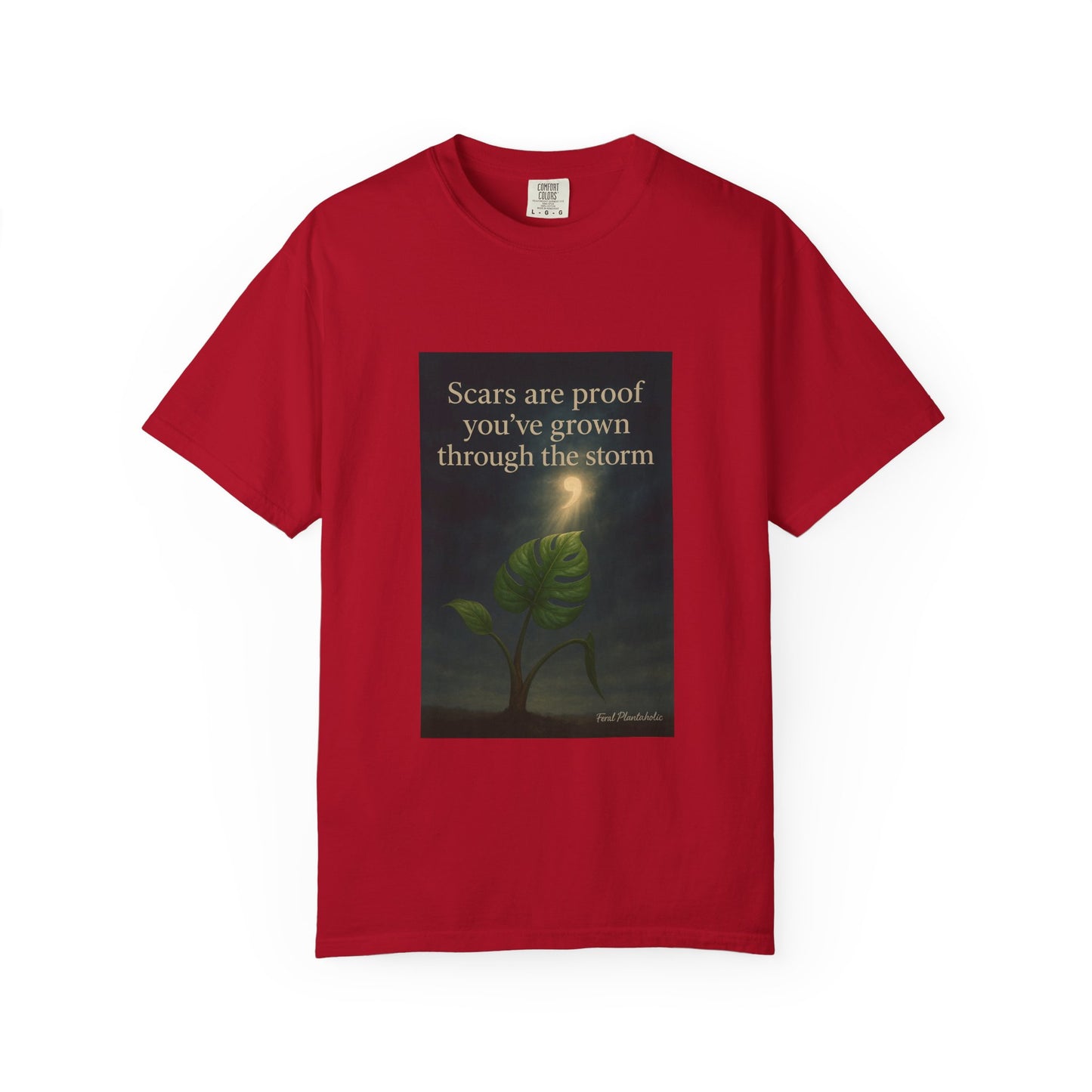 Inspiring Growth T-Shirt - Scars are Proof, Perfect for Motivational Gifts, Self-Care, Encouragement, Unisex Apparel