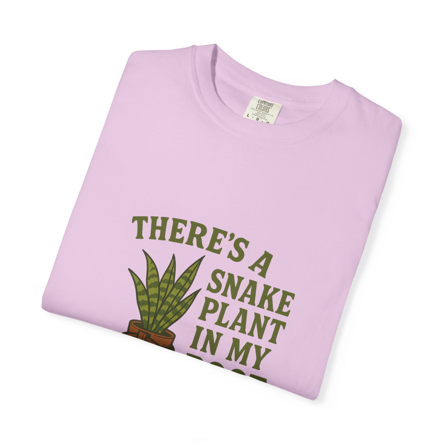 Snake Plant in My Boot T-Shirt | Unisex Garment-Dyed Tee for Plant Lovers, Gardening Gifts, Nature Vibes, Eco-Friendly Clothing, [...]