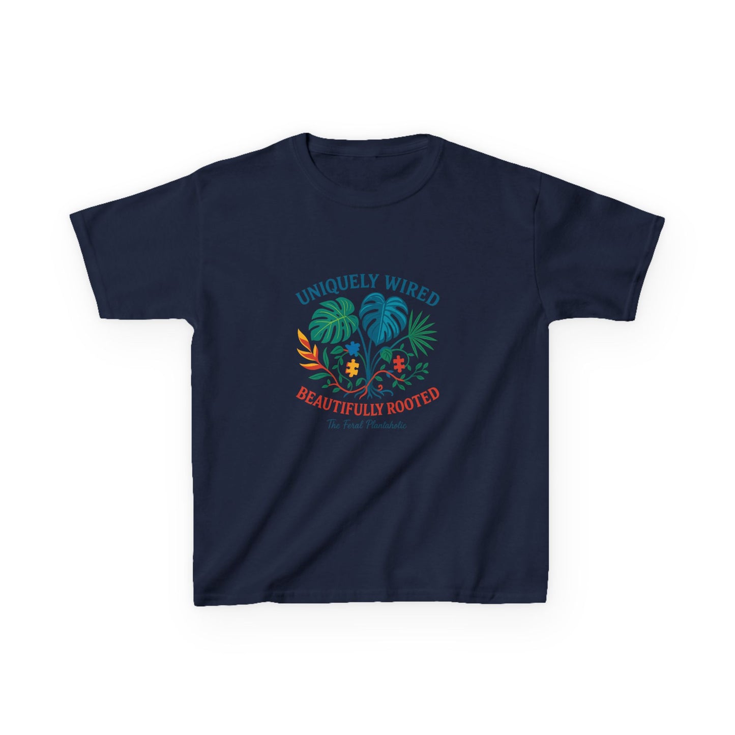 Kids Botanical Nature Tee - Uniquely Wired, Beautifully Rooted