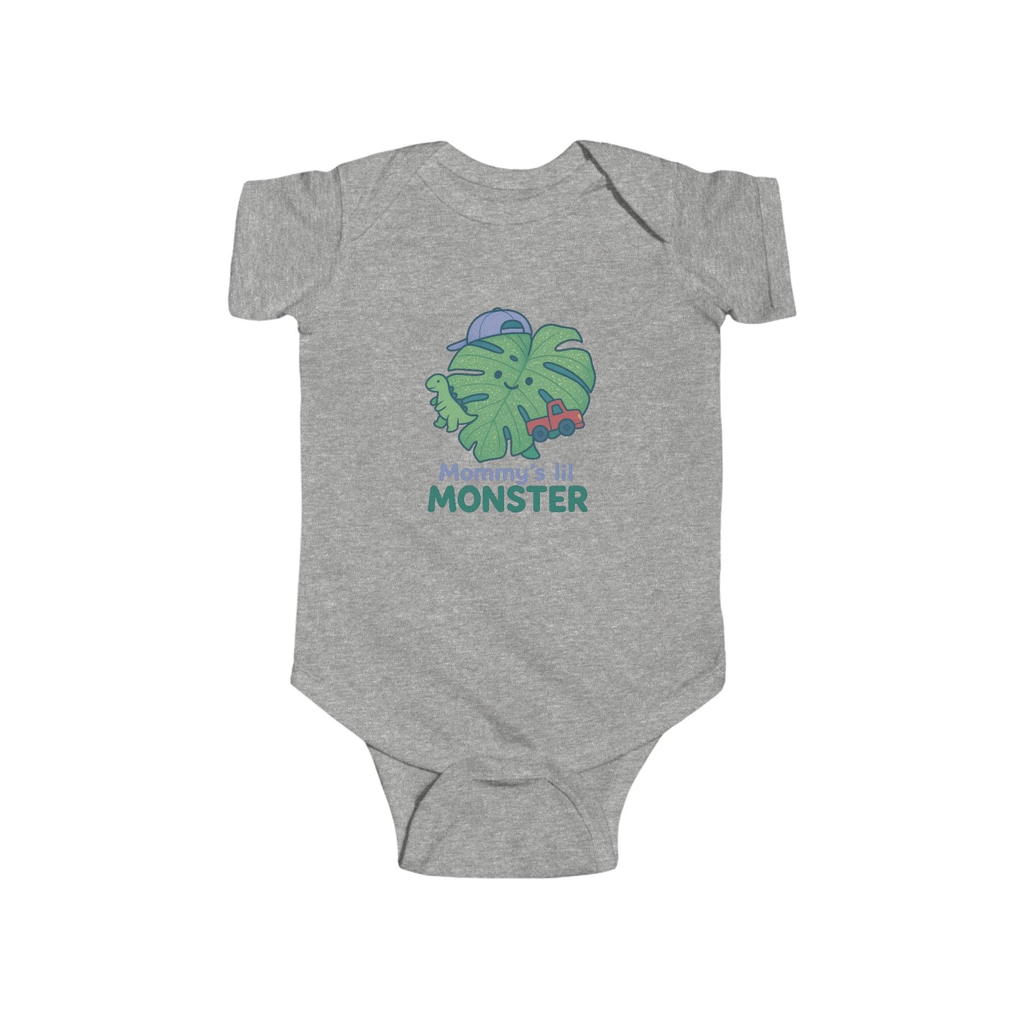Cute Monster Baby Bodysuit, Adorable Baby Outfit, Gift for Newborns, Toddler Clothes, Mommy's Little Monster Apparel