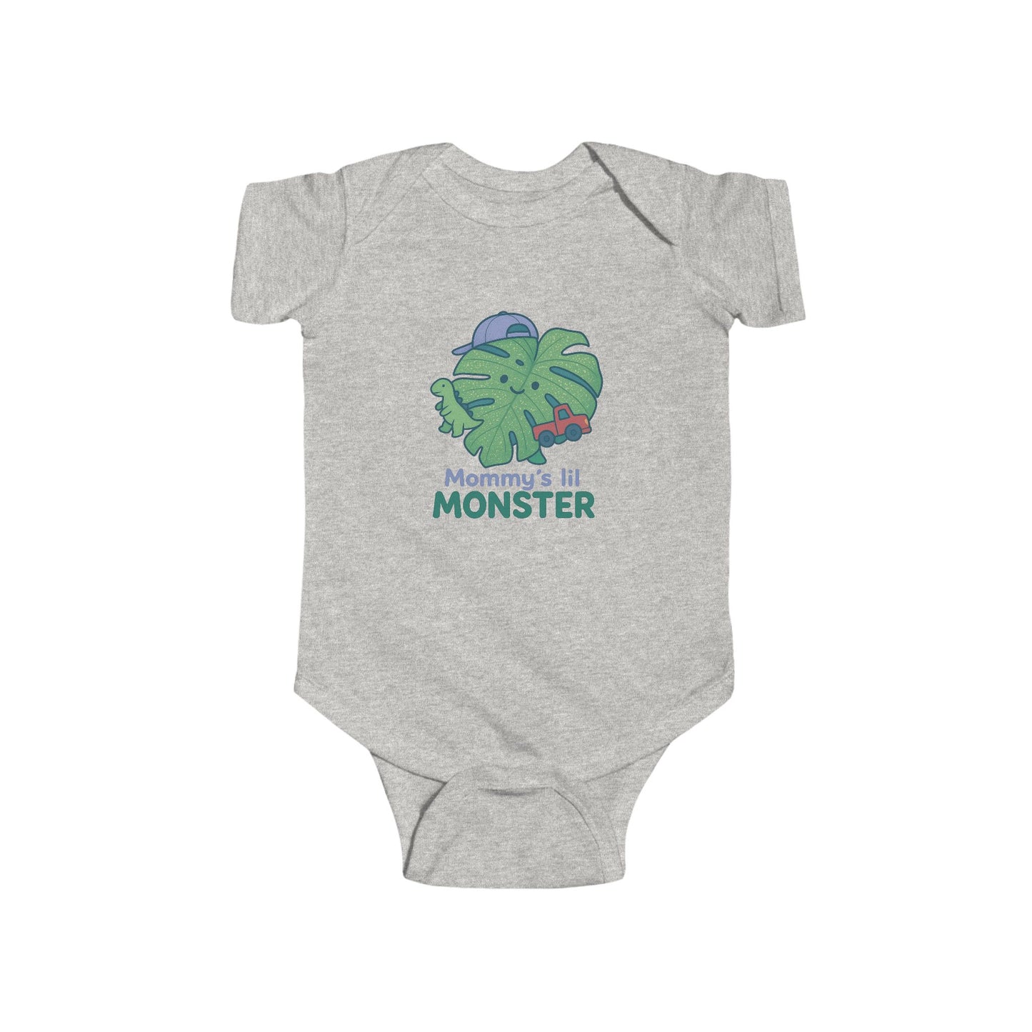 Cute Monster Baby Bodysuit, Adorable Baby Outfit, Gift for Newborns, Toddler Clothes, Mommy's Little Monster Apparel