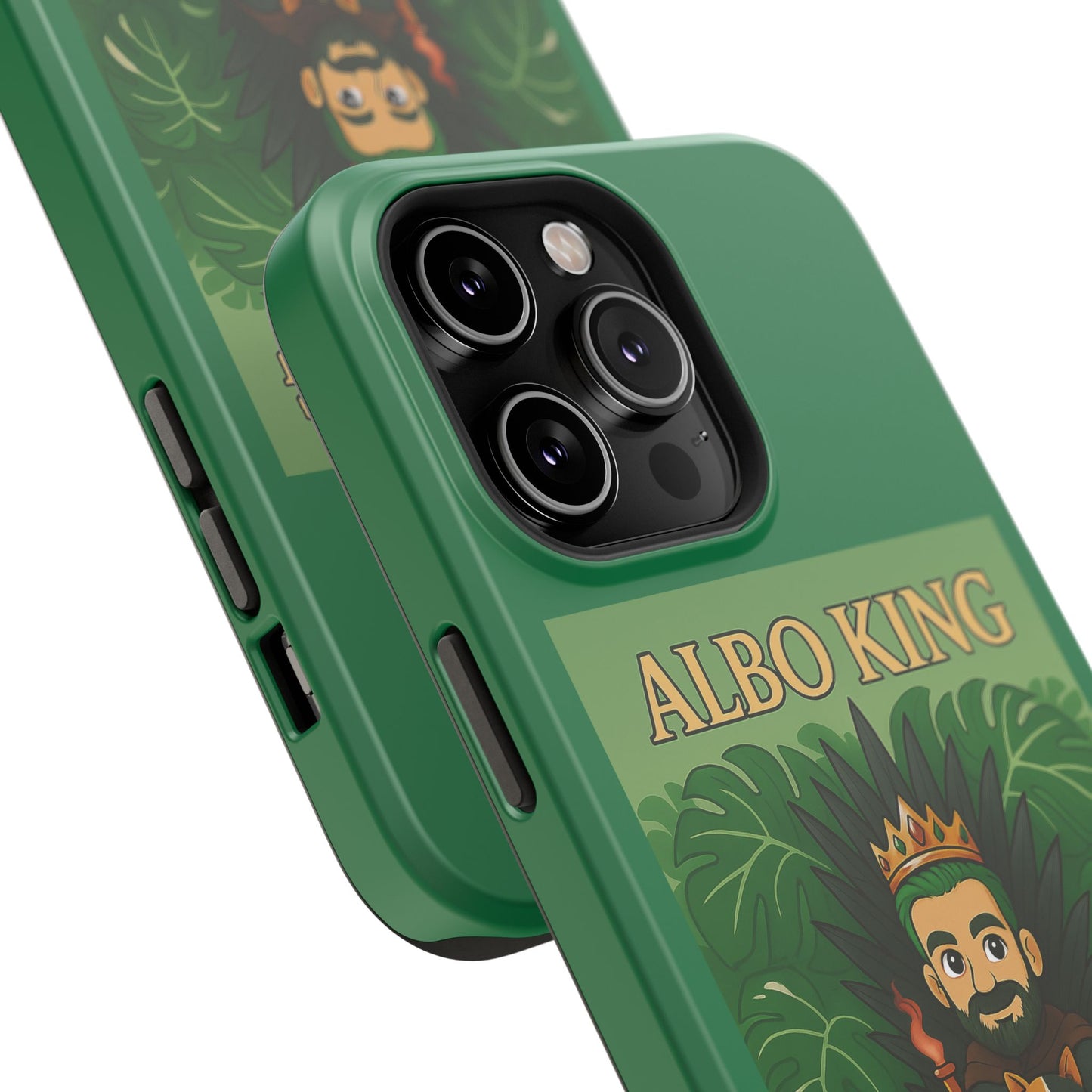 Impact-Resistant Phone Case — "Albo King" Jumanji Guardian Design