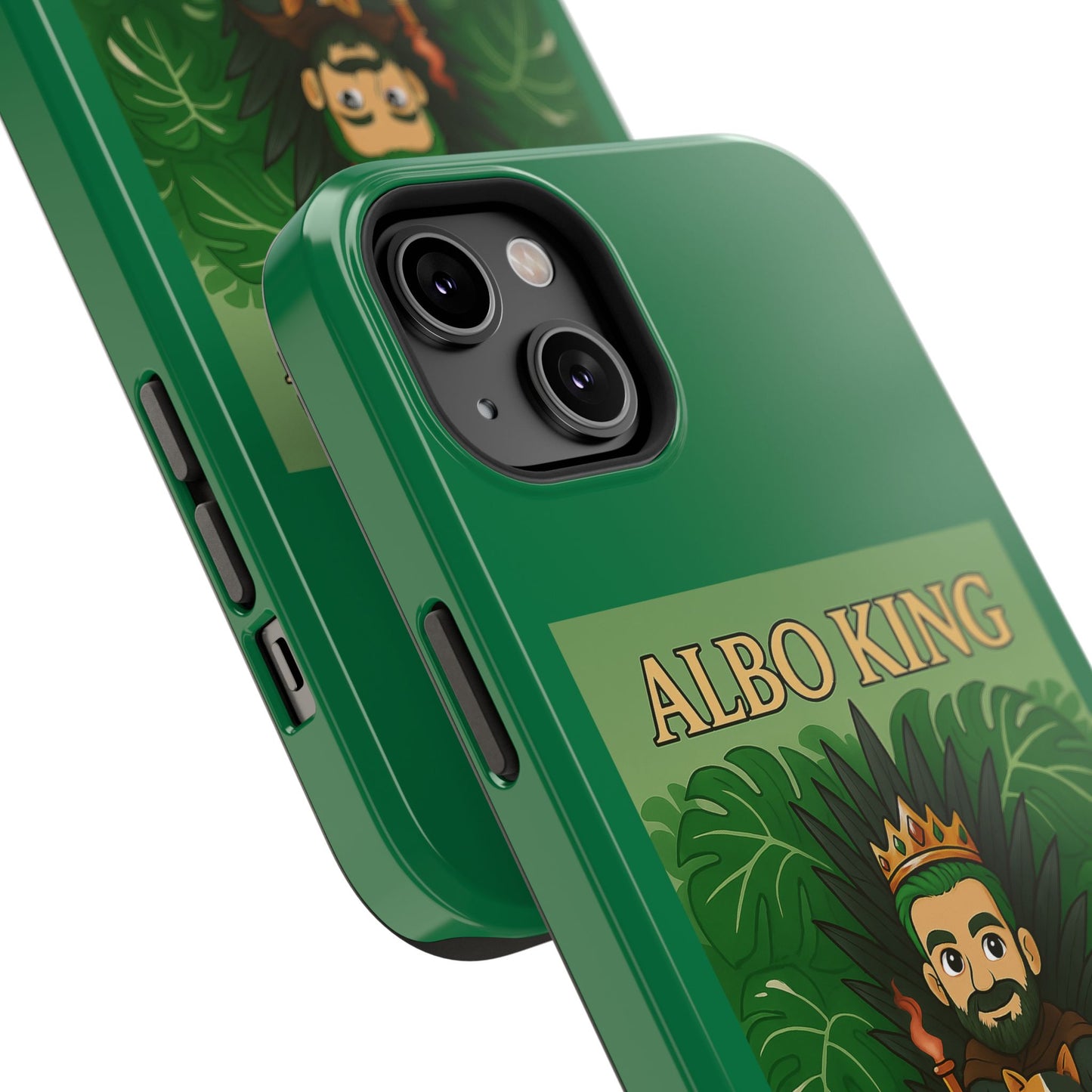 Impact-Resistant Phone Case — "Albo King" Jumanji Guardian Design