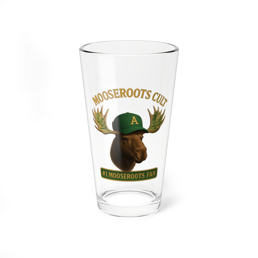 Moose-Themed Mixing Glass | 16oz - #1 MooseRoots Fan