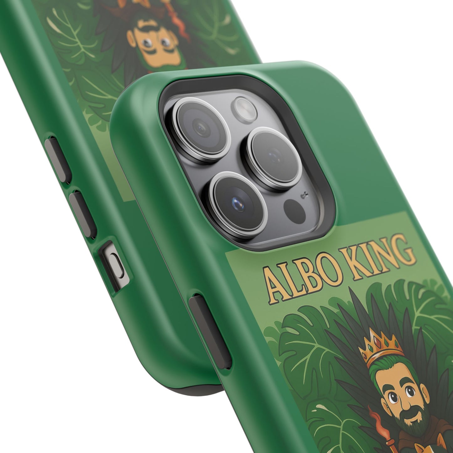 Impact-Resistant Phone Case — "Albo King" Jumanji Guardian Design
