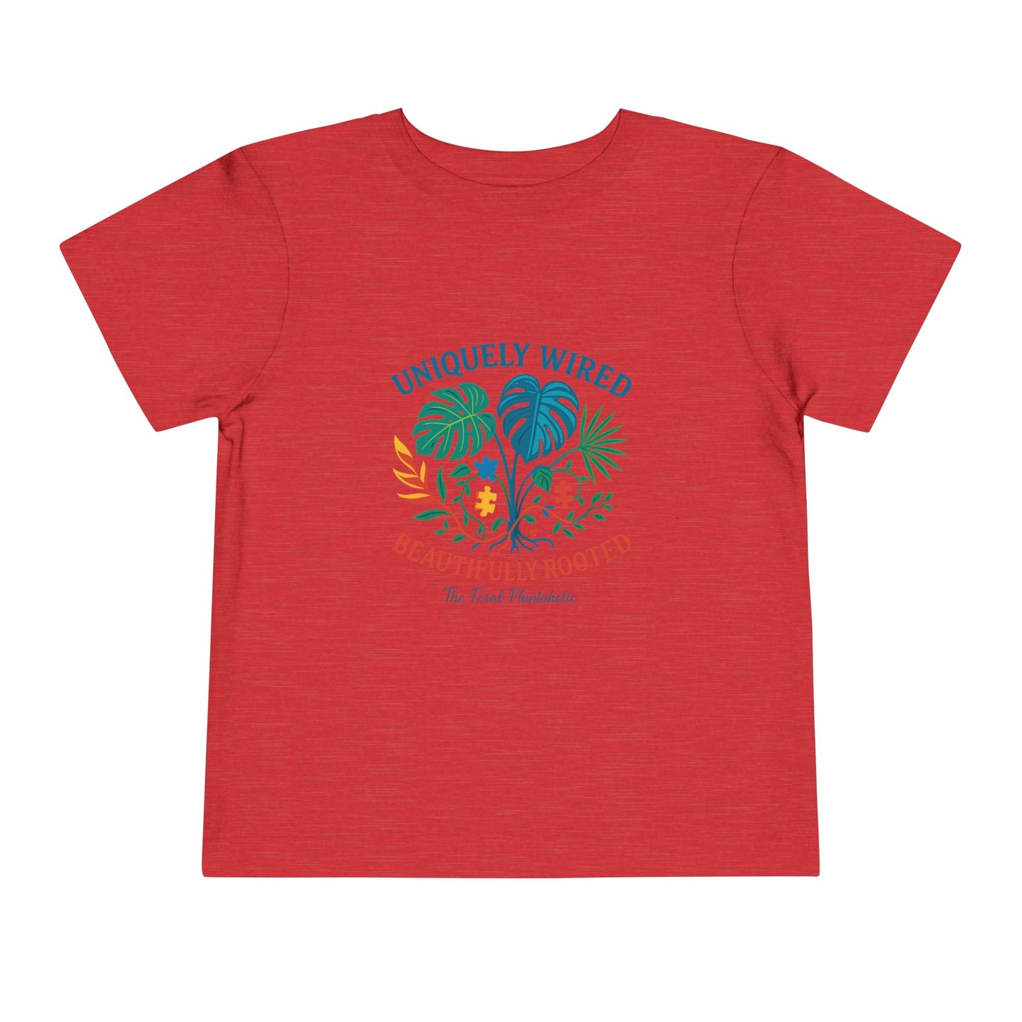 Tropical Vibes Toddler Tee - Uniquely Wired, Beautifully Rooted