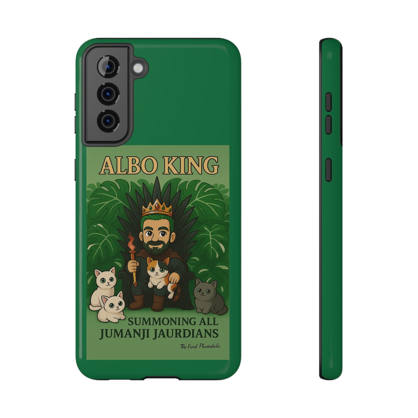 Impact-Resistant Phone Case — "Albo King" Jumanji Guardian Design